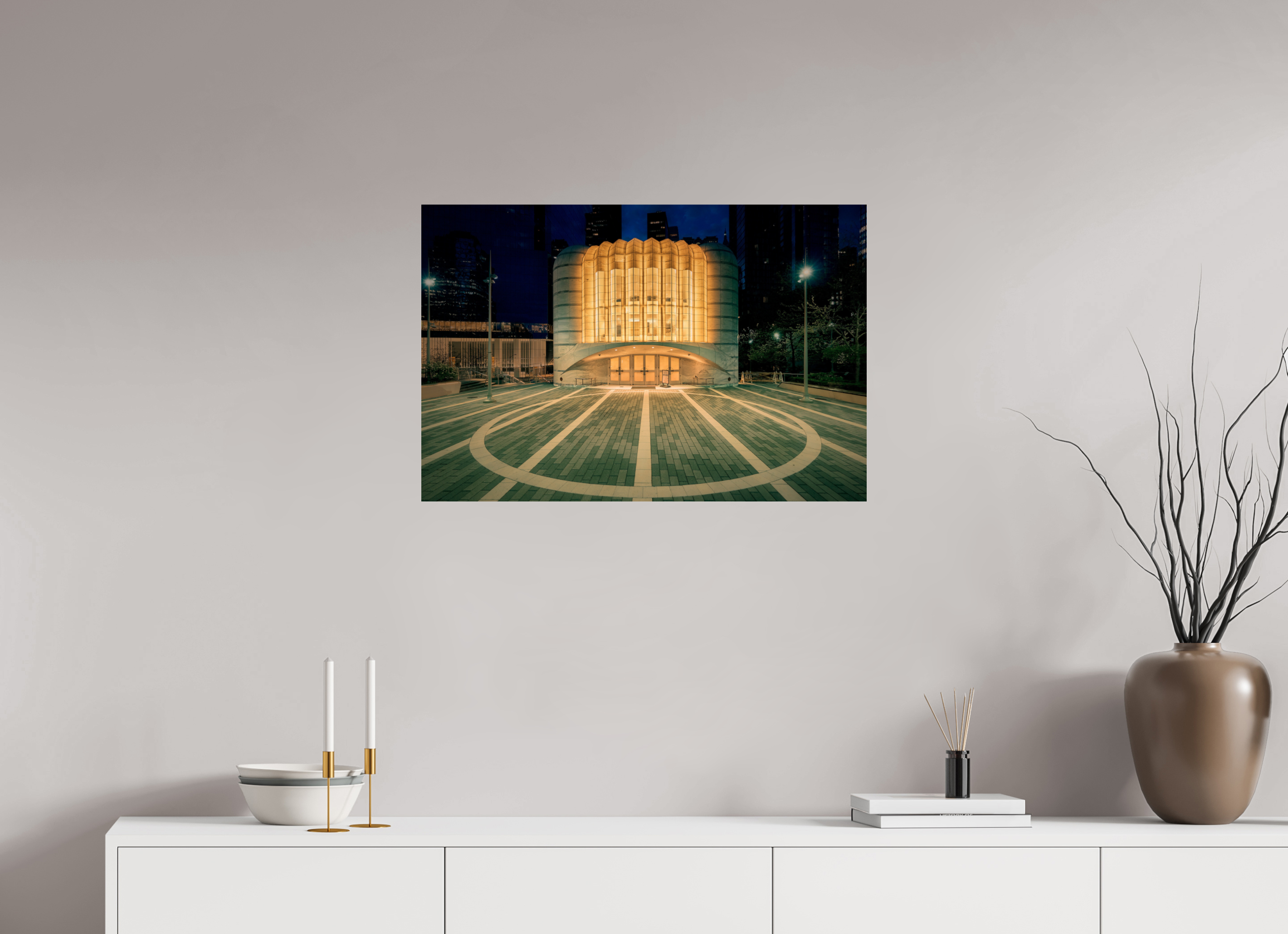 30 x 20″, Giclée Alu-Dibond The St. Nicholas Greek Orthodox Church