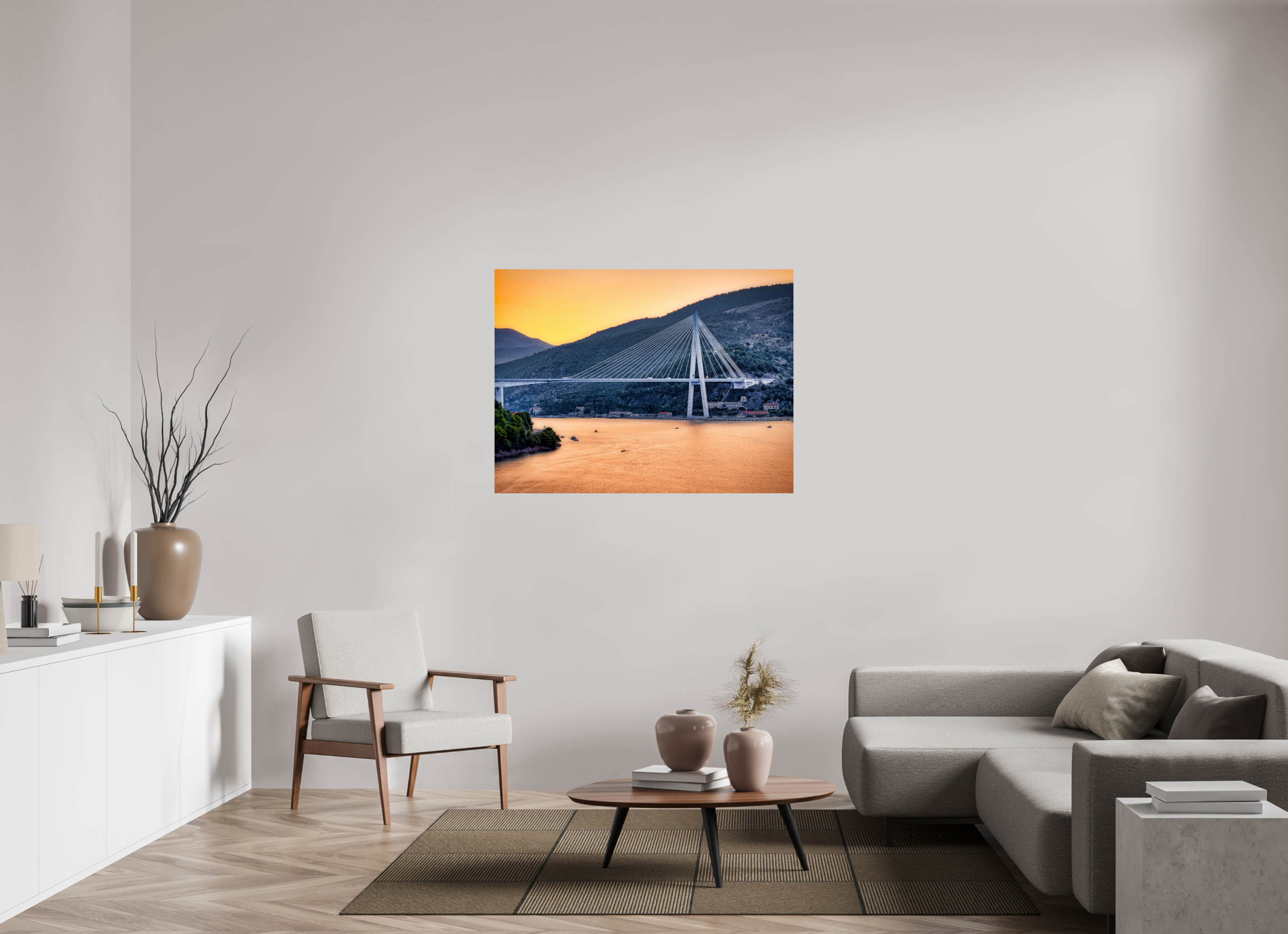 48 x 36″, Giclée Alu-Dibond Entering Dubrovnik