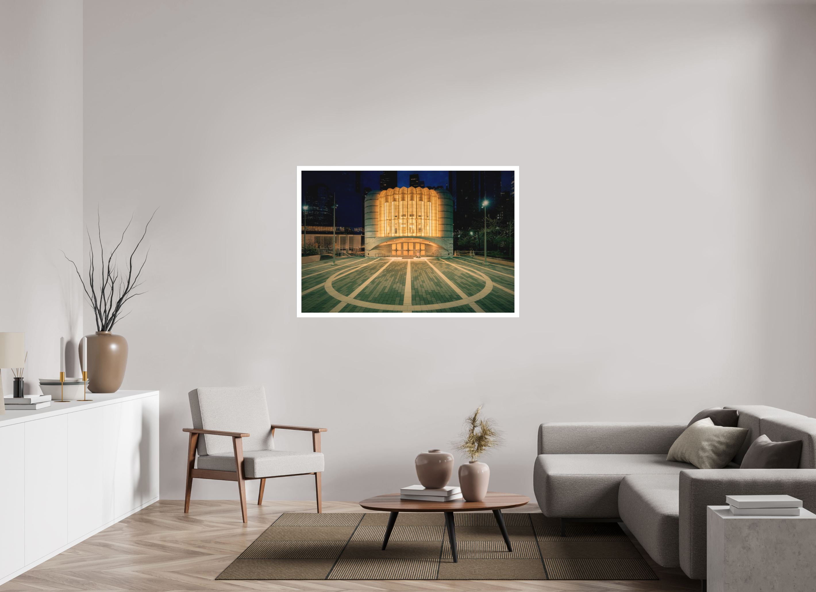 54 x 36″, Fine Art Bonded Acrylic The St. Nicholas Greek Orthodox Church