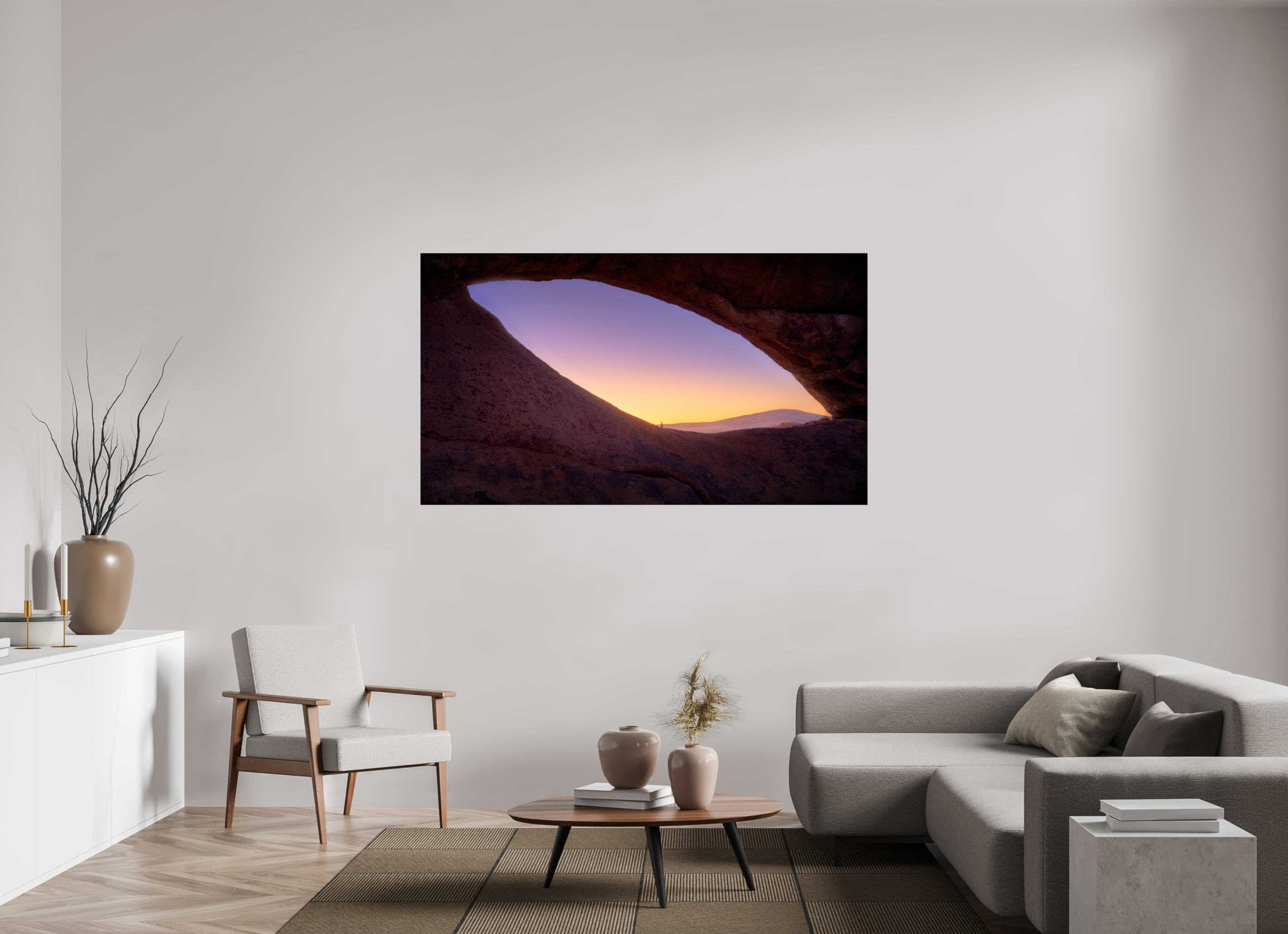 70 x 39.4″, Giclée Alu-Dibond Spitzkoppe — The Eye, Namibia