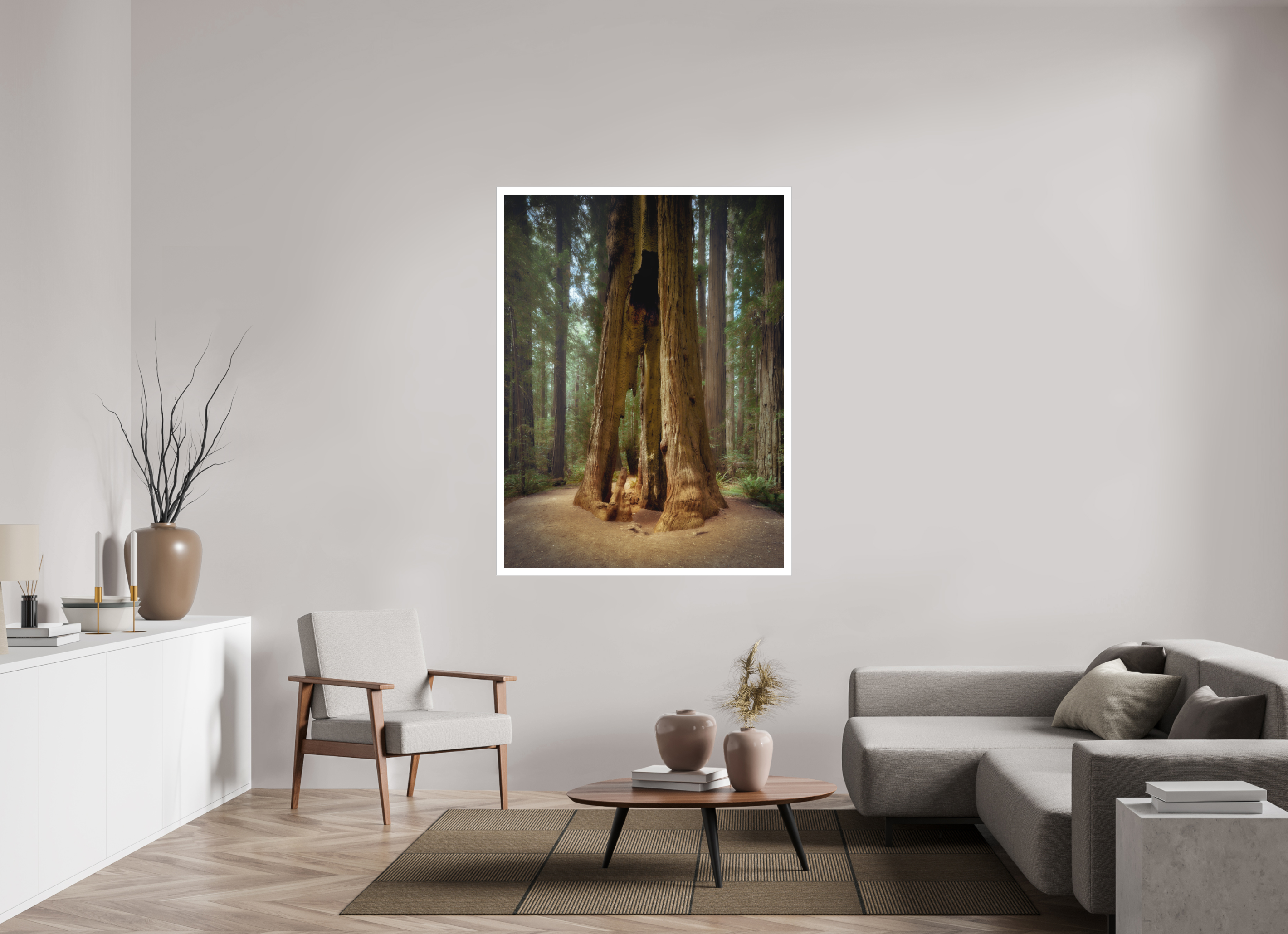 45 x 60″, Fine Art Bonded Acrylic Inextinguibilis: Founders Grove