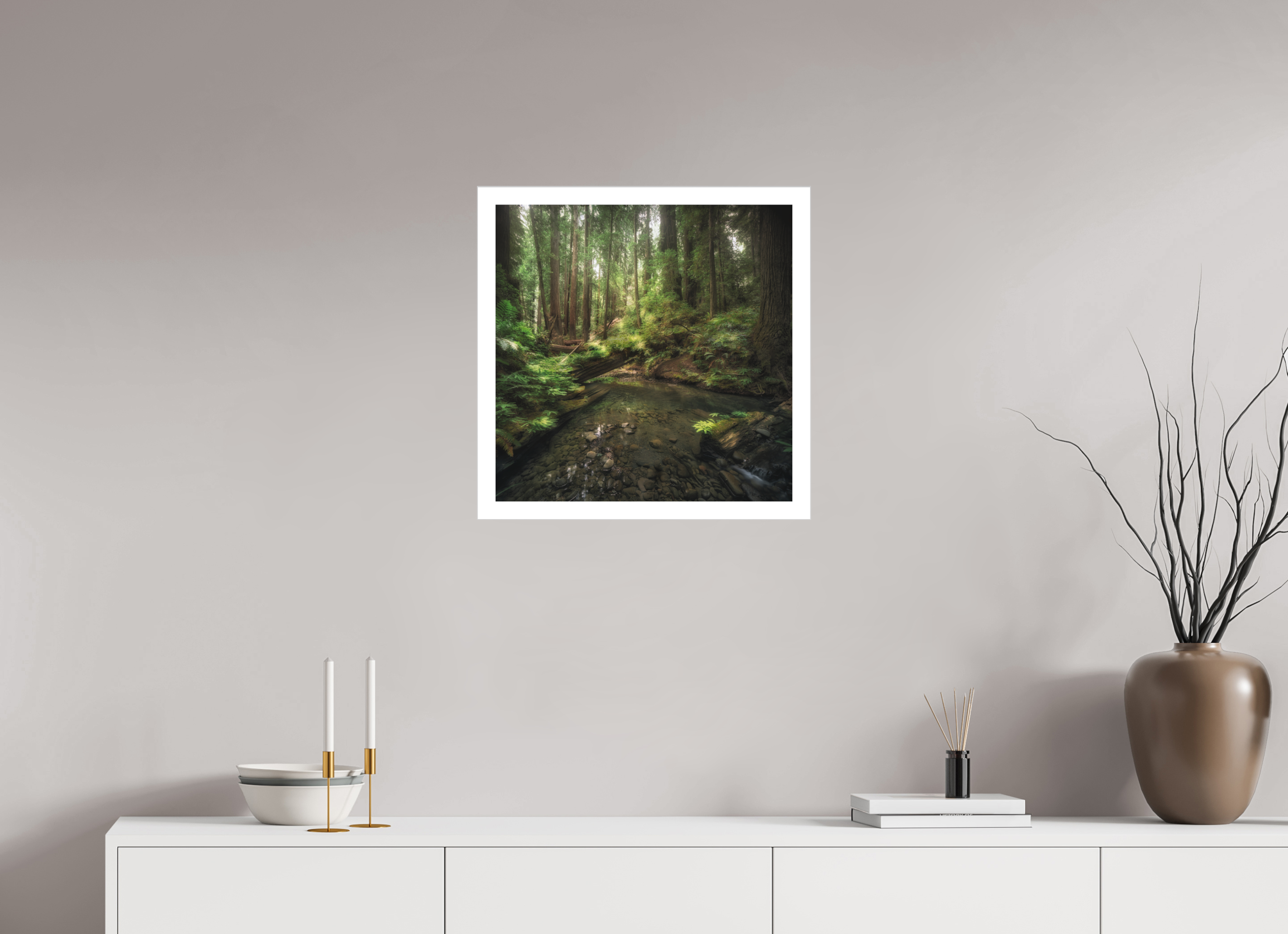 20 x 20″, Fine Art Bonded Acrylic Decker Creek