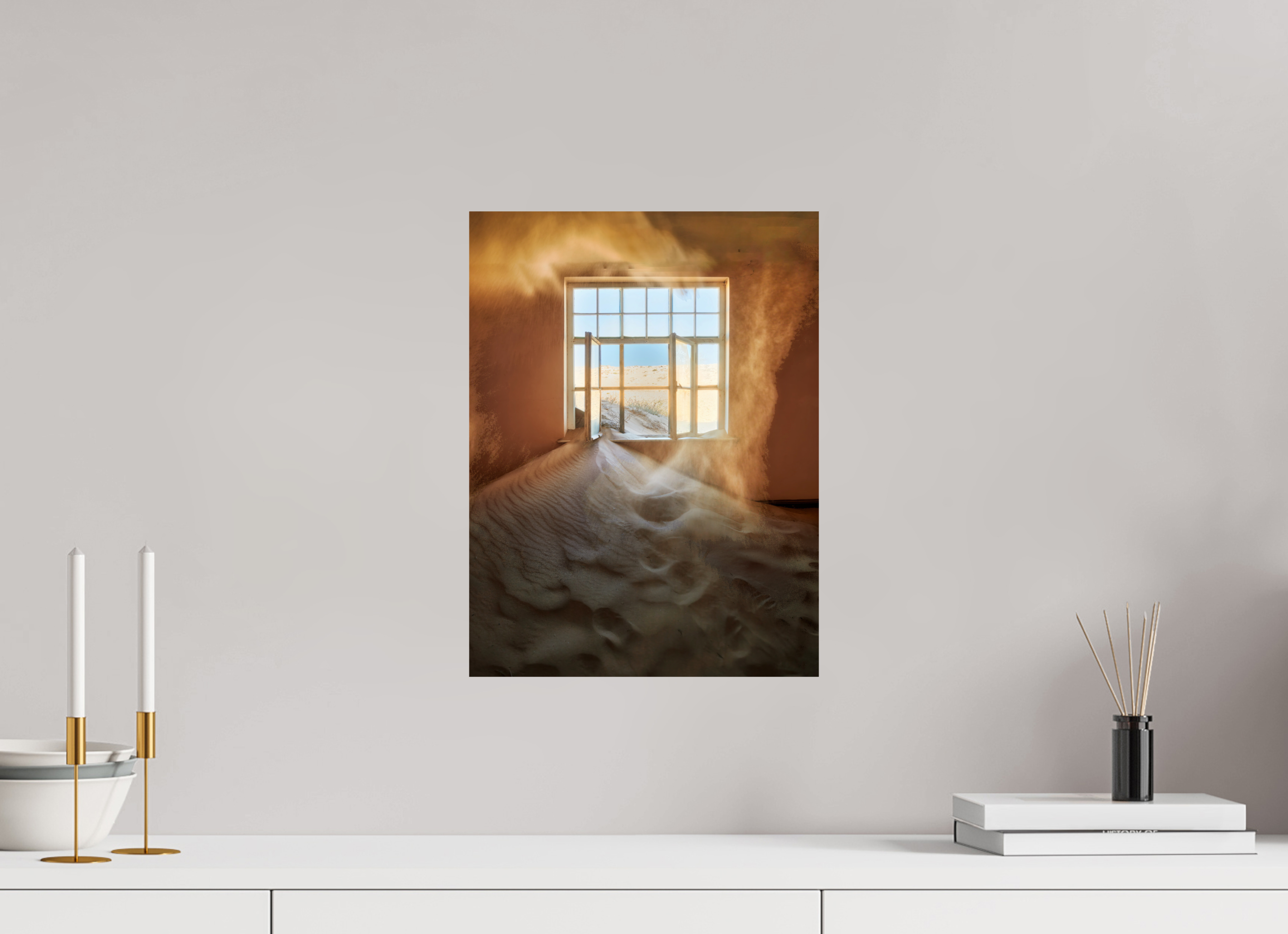 12 x 16″, Giclée Alu-Dibond Window in Time