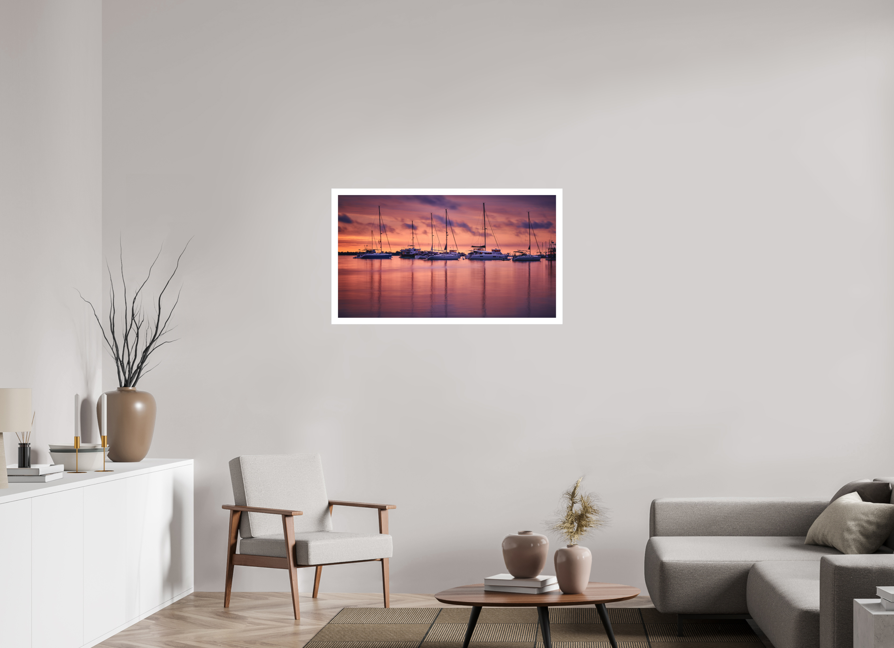 40 x 22.5″, Fine Art Bonded Acrylic Portum Tutum: The Annapolis Harbor at Dawn