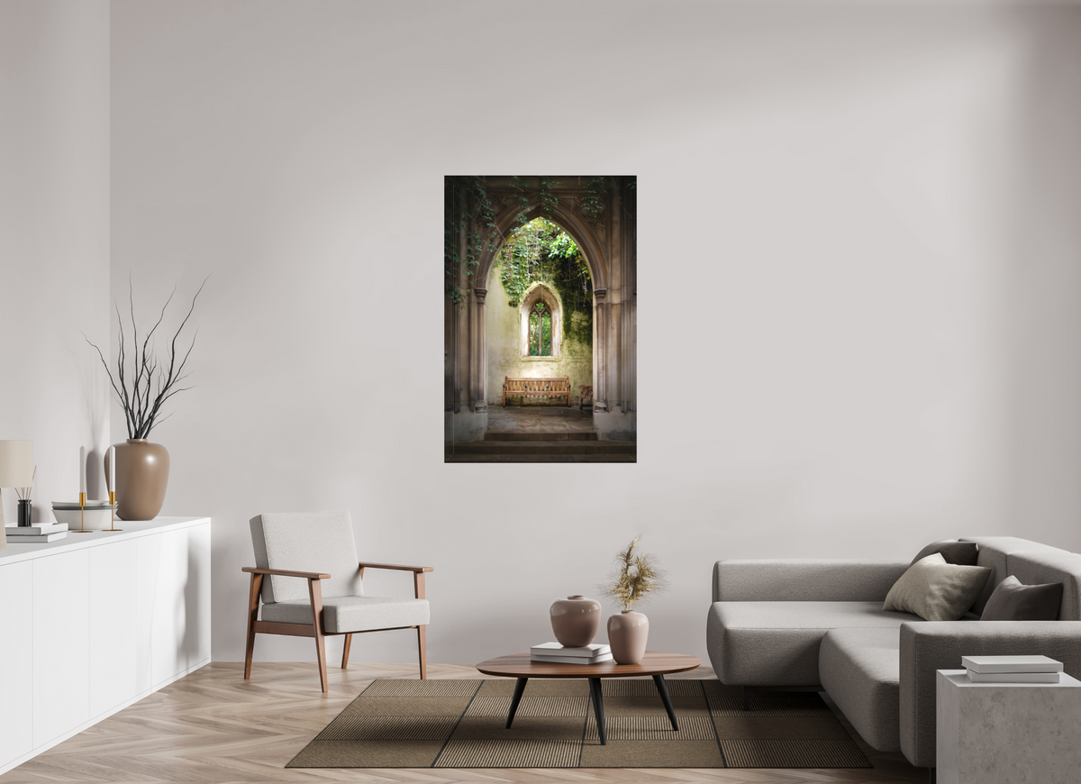 36 x 54″, Fine Art Textile London's St Dunstan-in-the-East