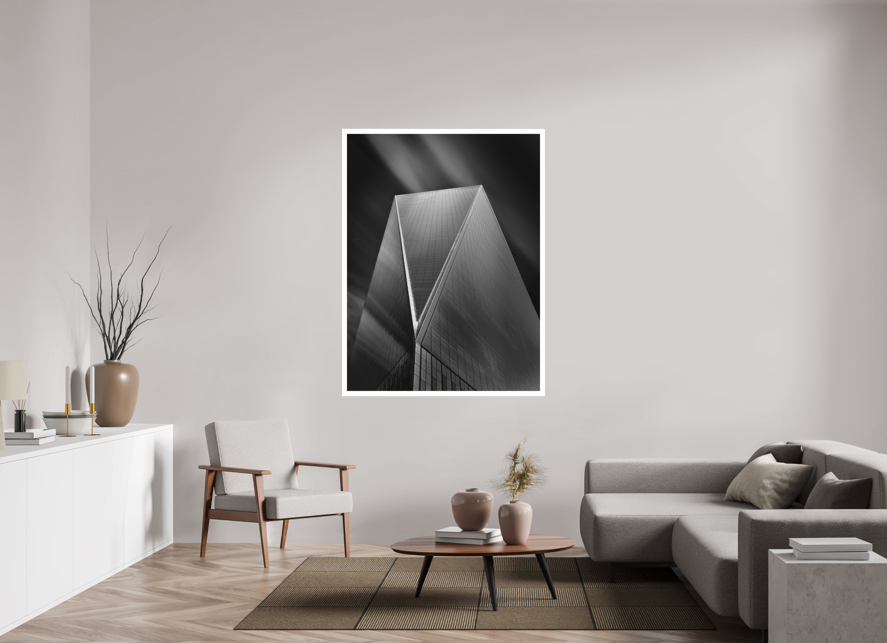 45 x 60″, Fine Art Bonded Acrylic Freedom Tower