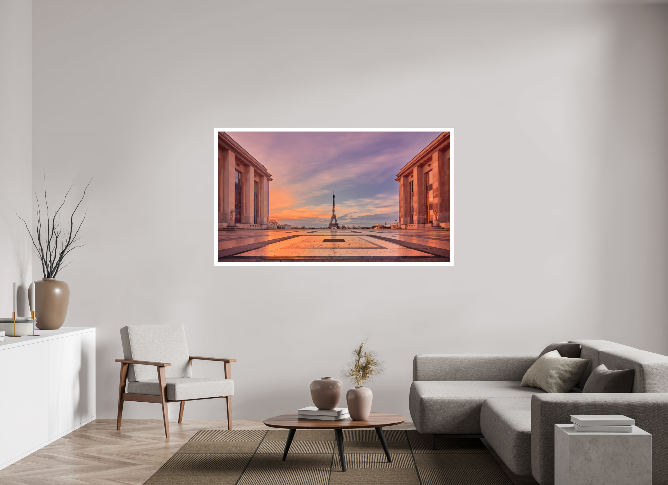 70 x 39.4″, Fine Art Bonded Acrylic Trocadéro