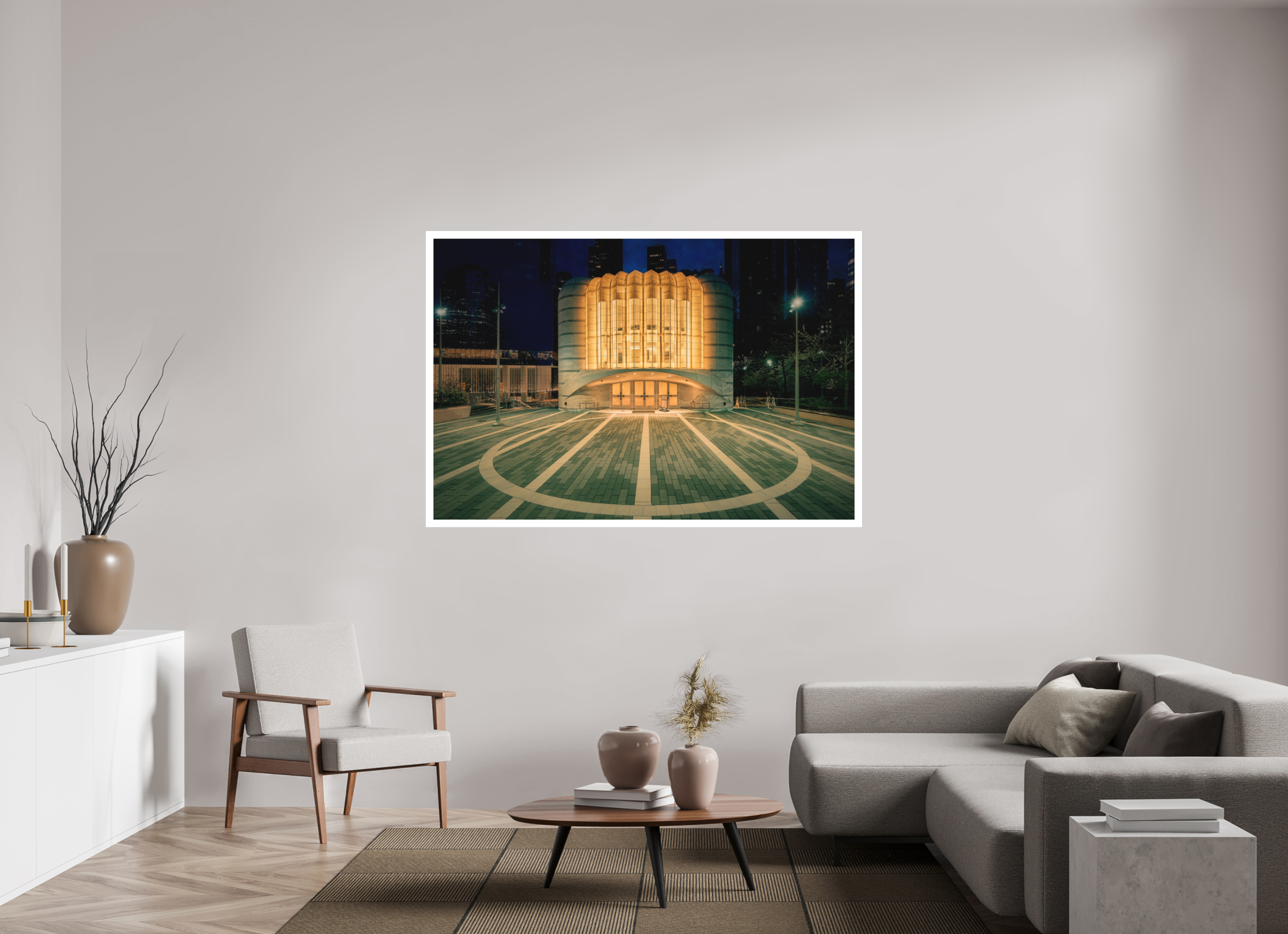 66 x 44″, Fine Art Bonded Acrylic The St. Nicholas Greek Orthodox Church