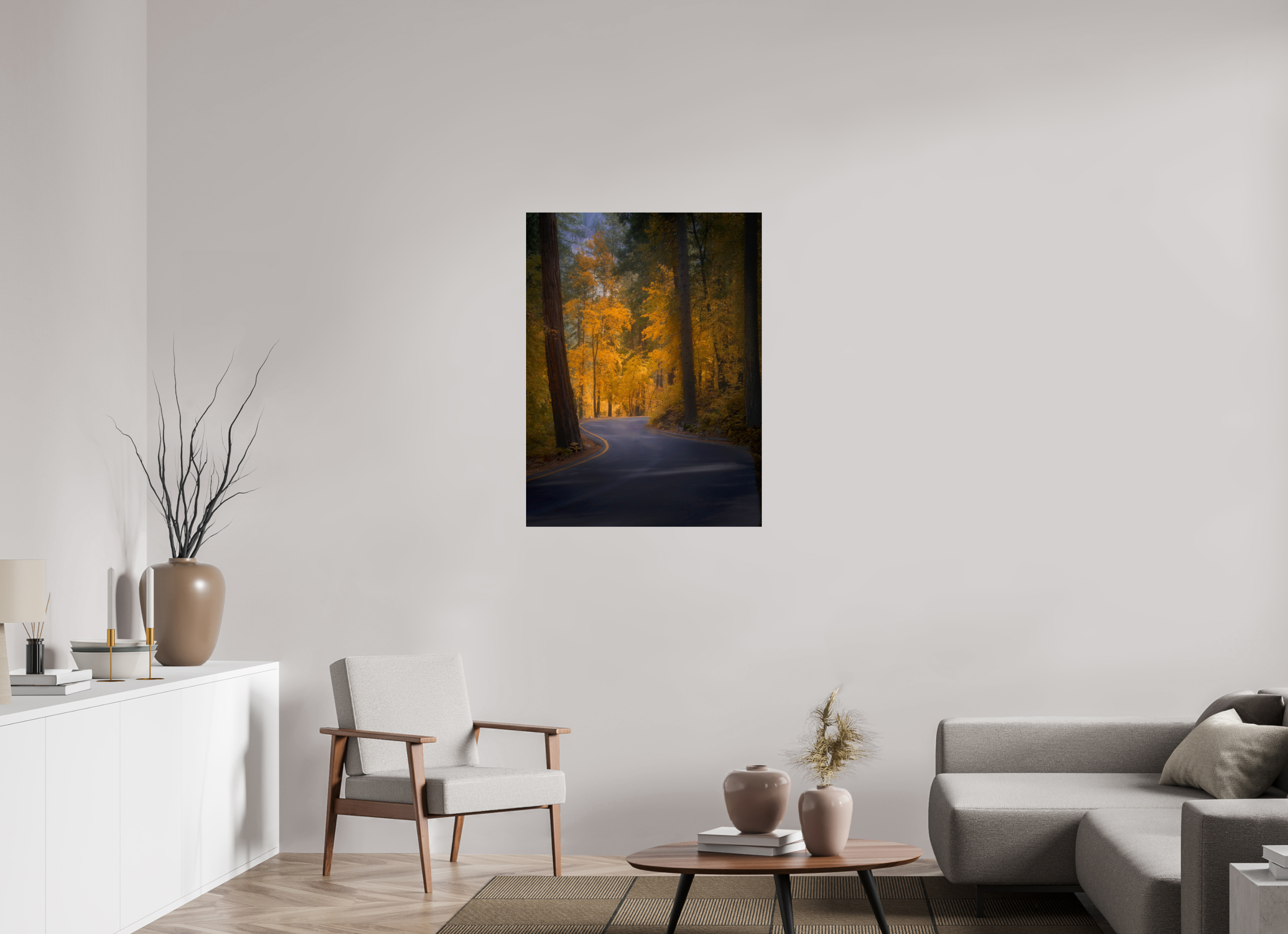 30 x 40″, Giclée Alu-Dibond Leaving Pohono