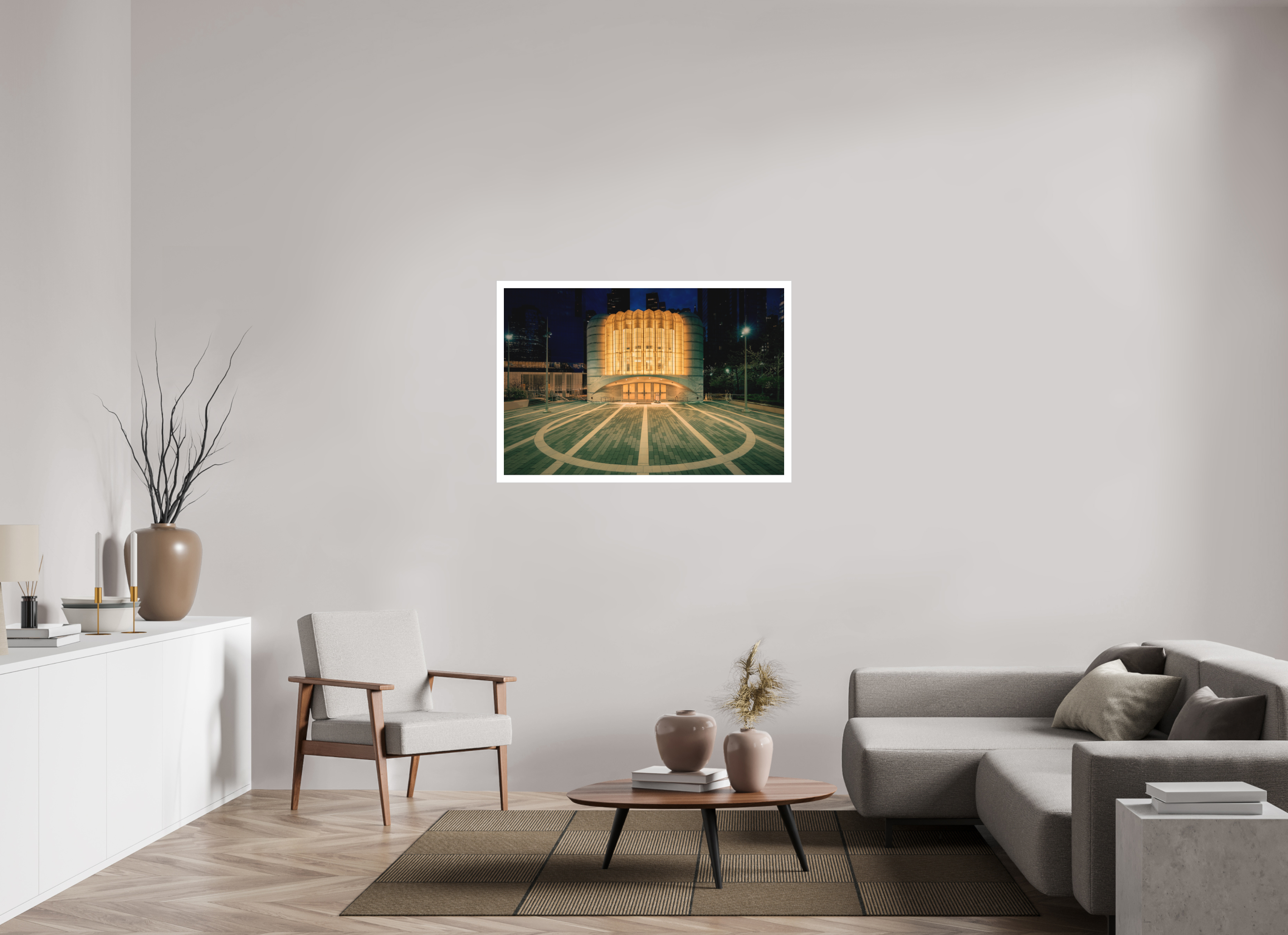 45 x 30″, Fine Art Bonded Acrylic The St. Nicholas Greek Orthodox Church