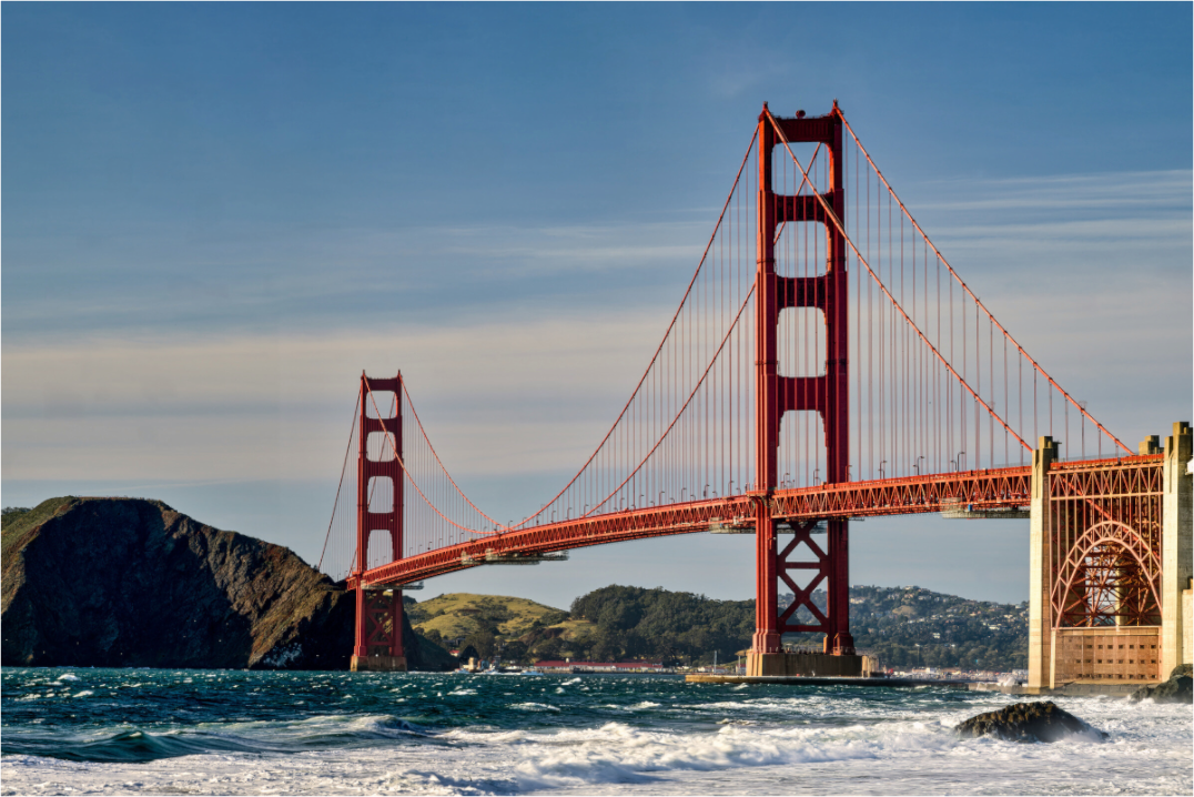 Main image Golden Gate I: A Postcard View