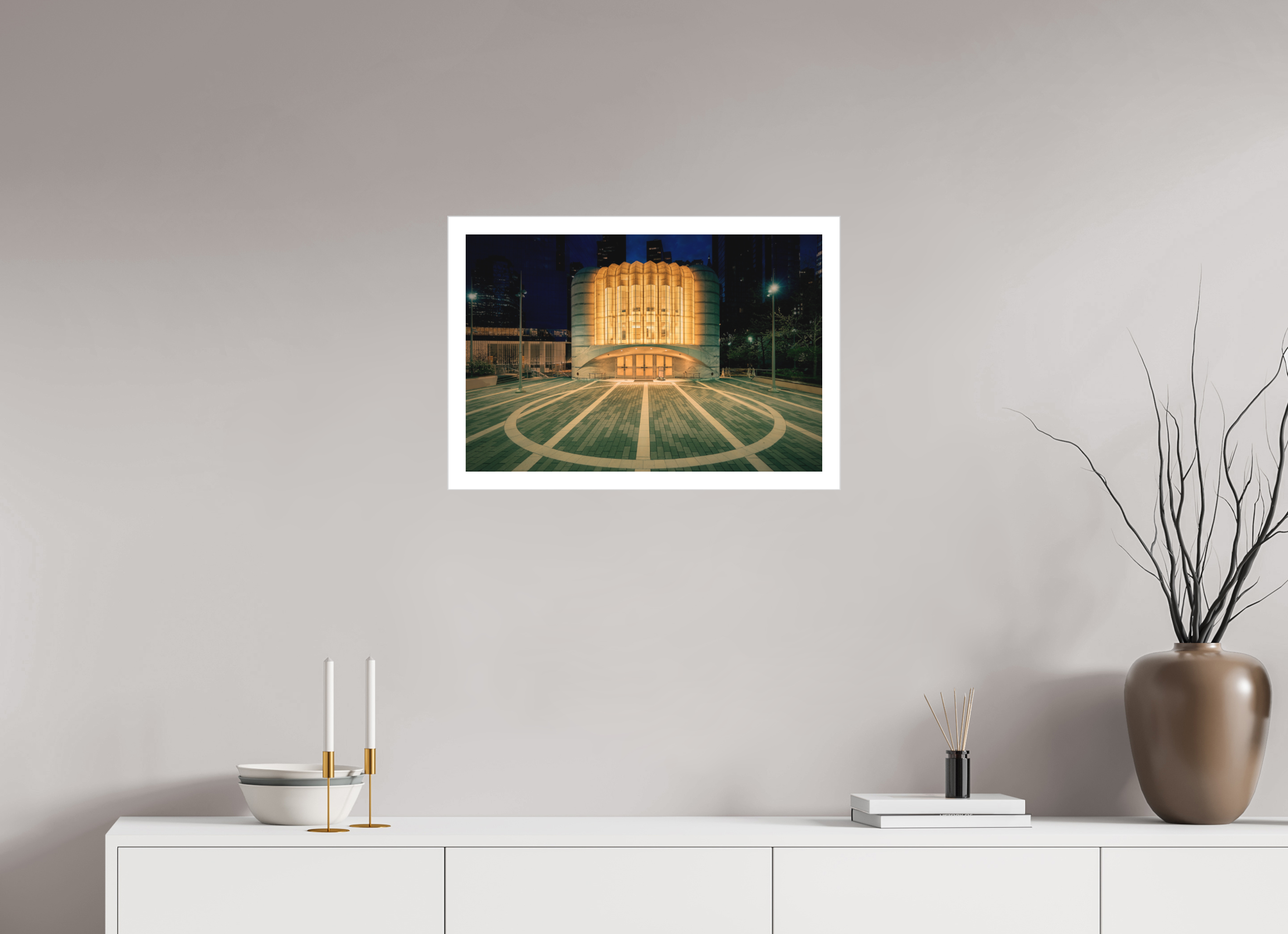 24 x 16″, Fine Art Bonded Acrylic The St. Nicholas Greek Orthodox Church