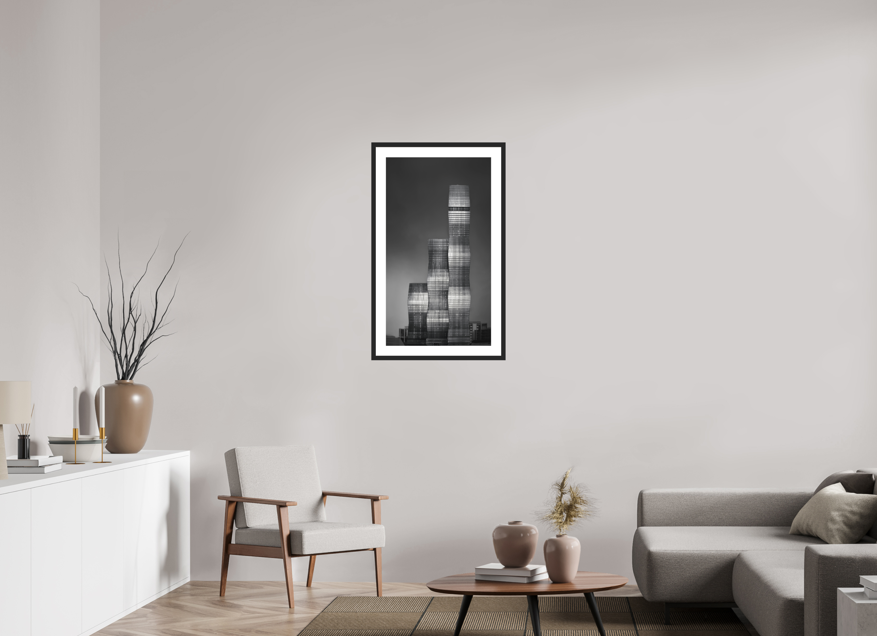 20 x 35.6″, Passe-Partout Black Frame Wanda Vision: A Portrait