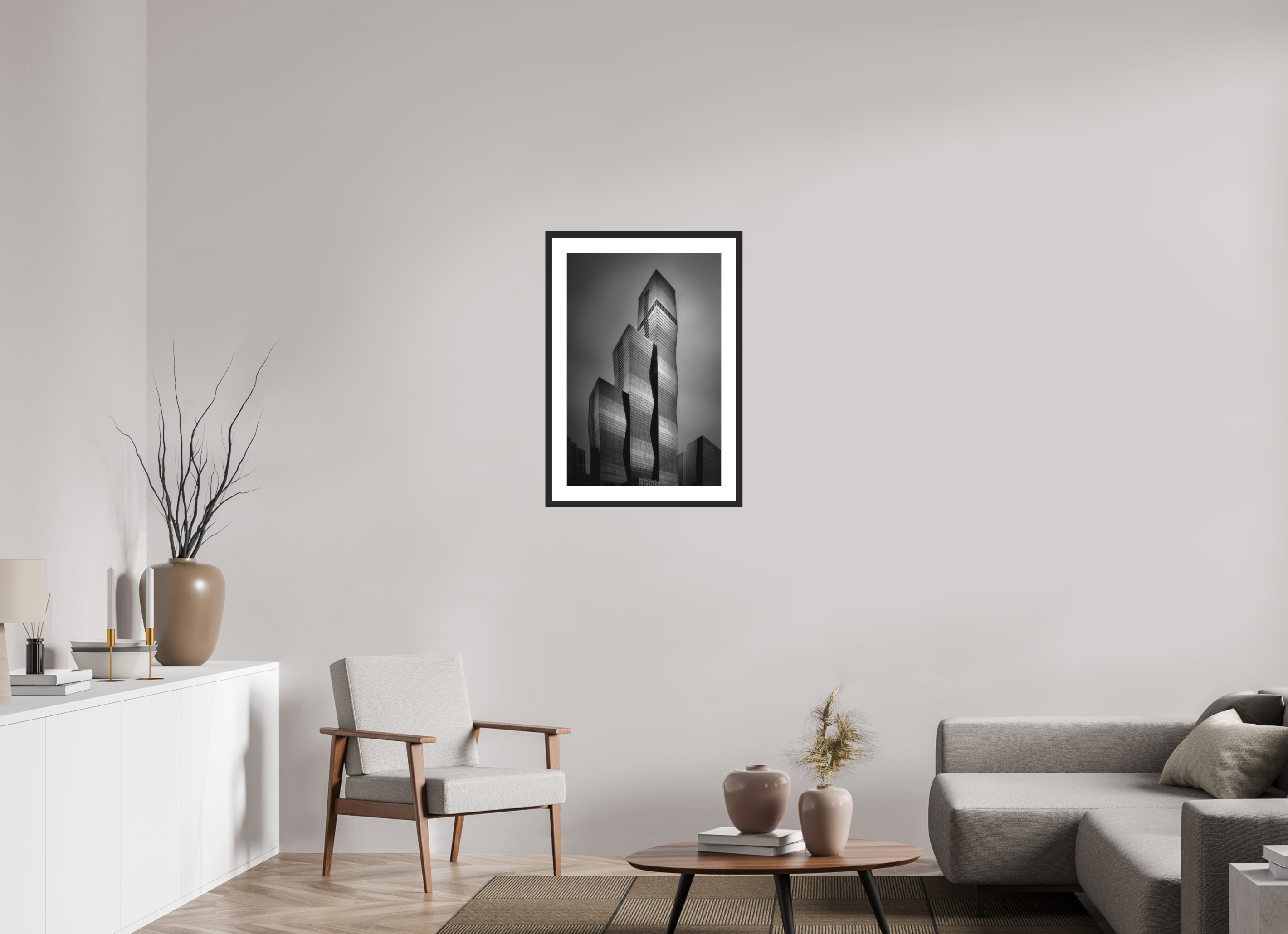 20 x 30″, Passe-Partout Black Frame Wanda Vision II: Heroic
