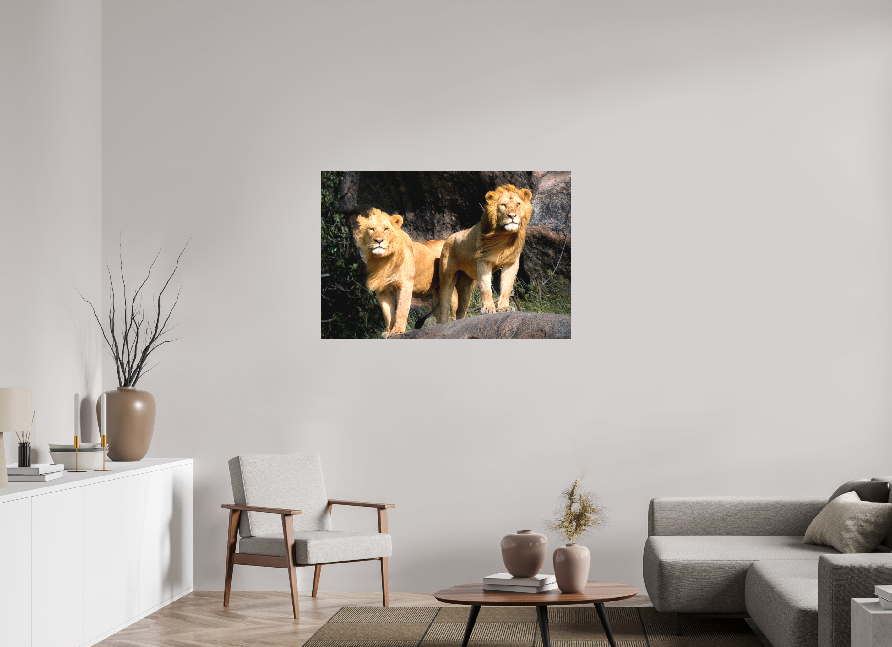 45 x 30″, Fine Art Textile Two Fabios