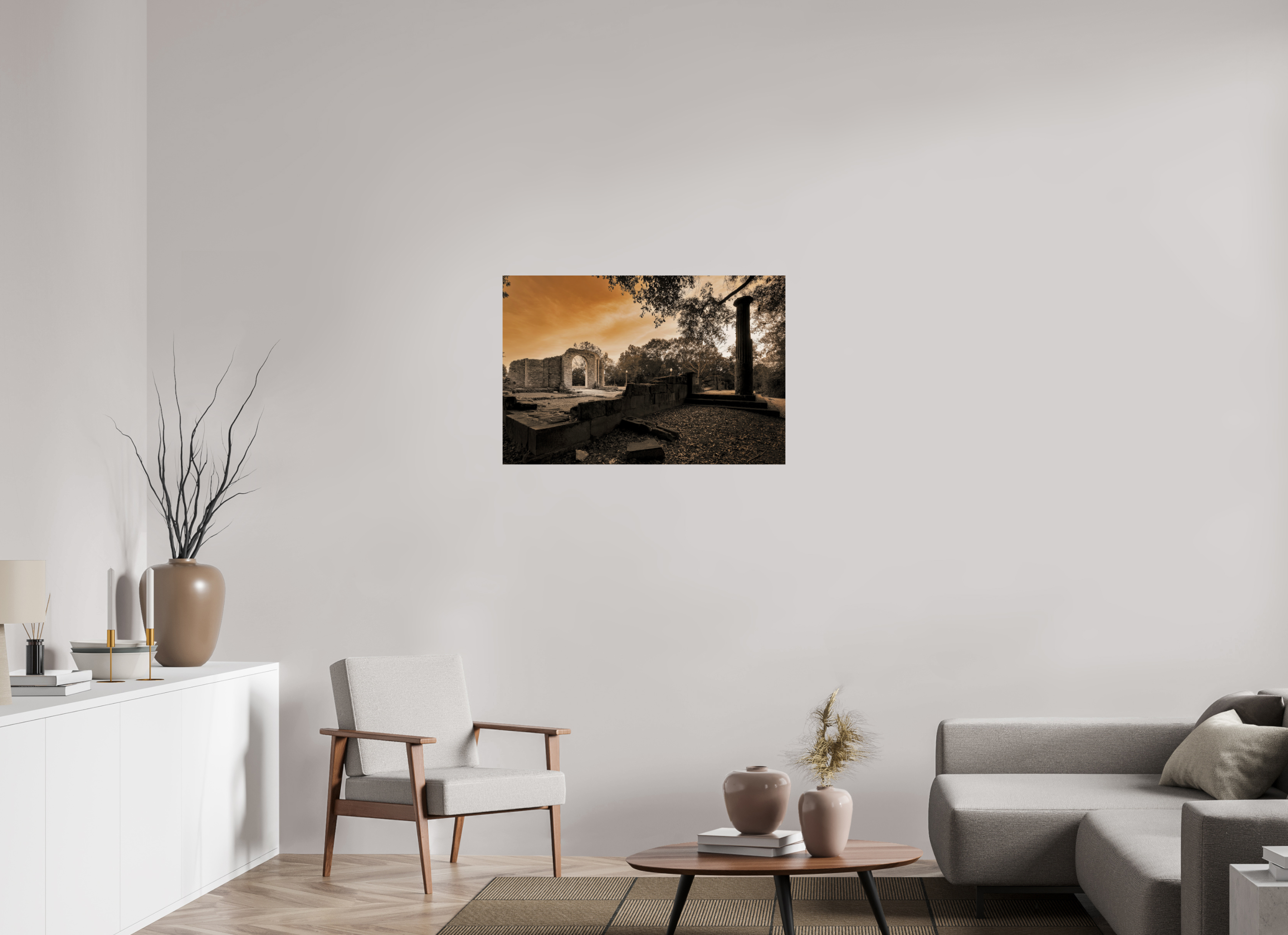 36 x 24″, Giclée Alu-Dibond Ruins