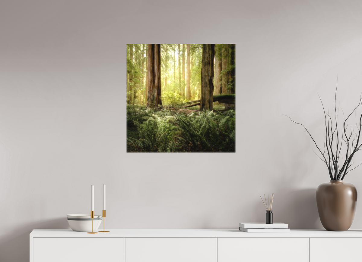 25 x 25″, Fine Art Textile Lux Armarium: Stout Grove