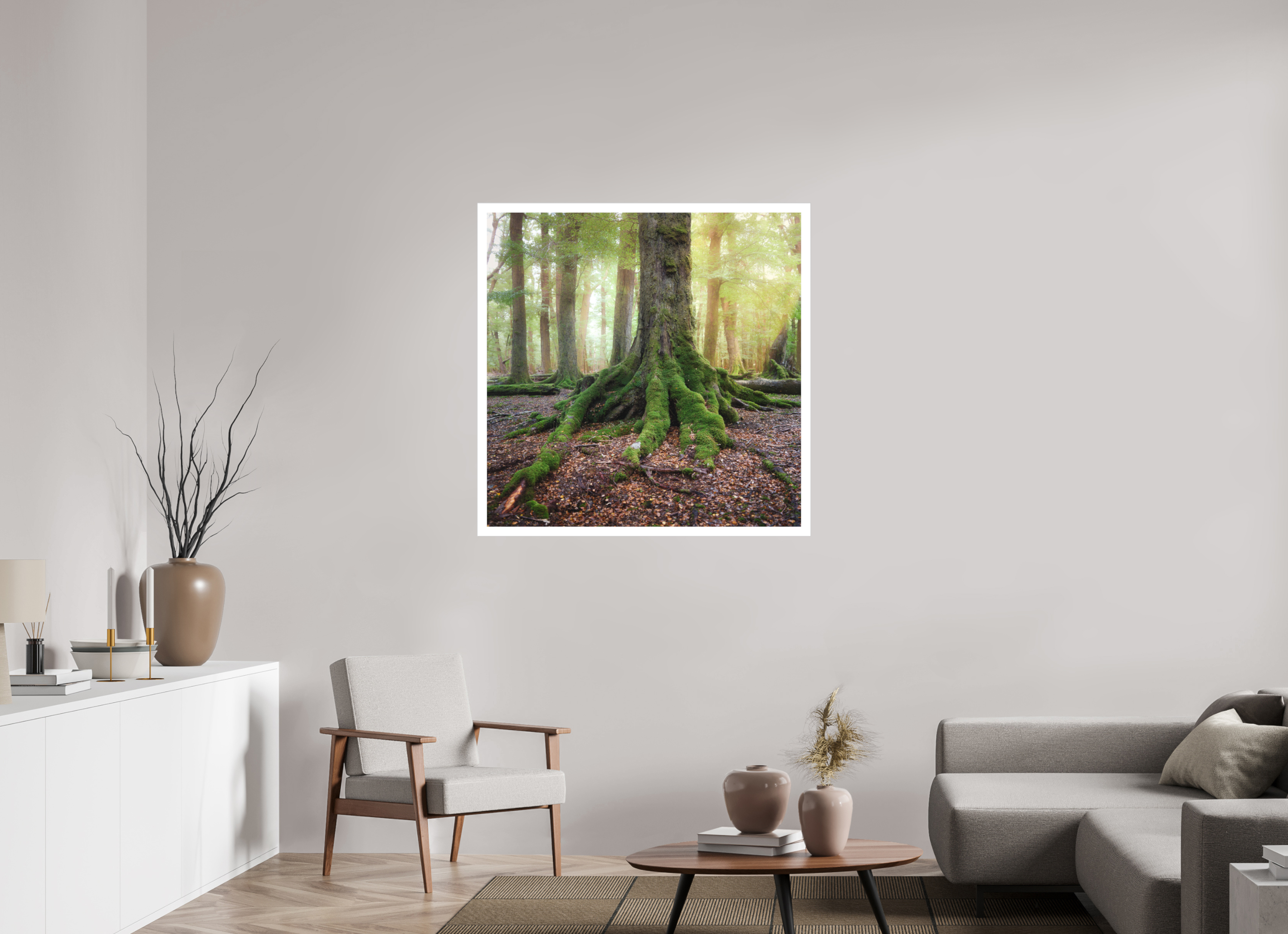40 x 40″, Fine Art Bonded Acrylic The Hobbit's Foot