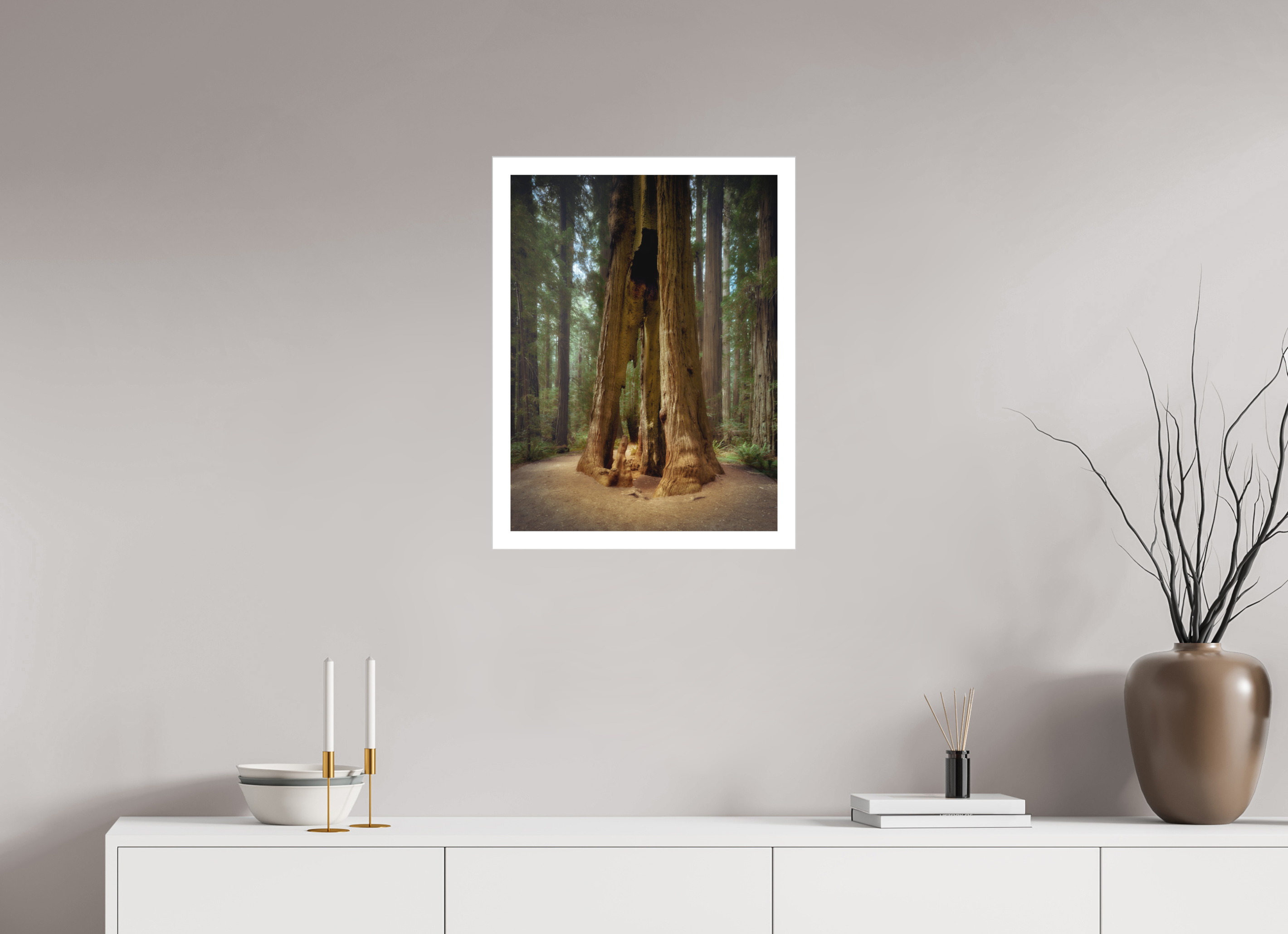 18 x 24″, Fine Art Bonded Acrylic Inextinguibilis: Founders Grove