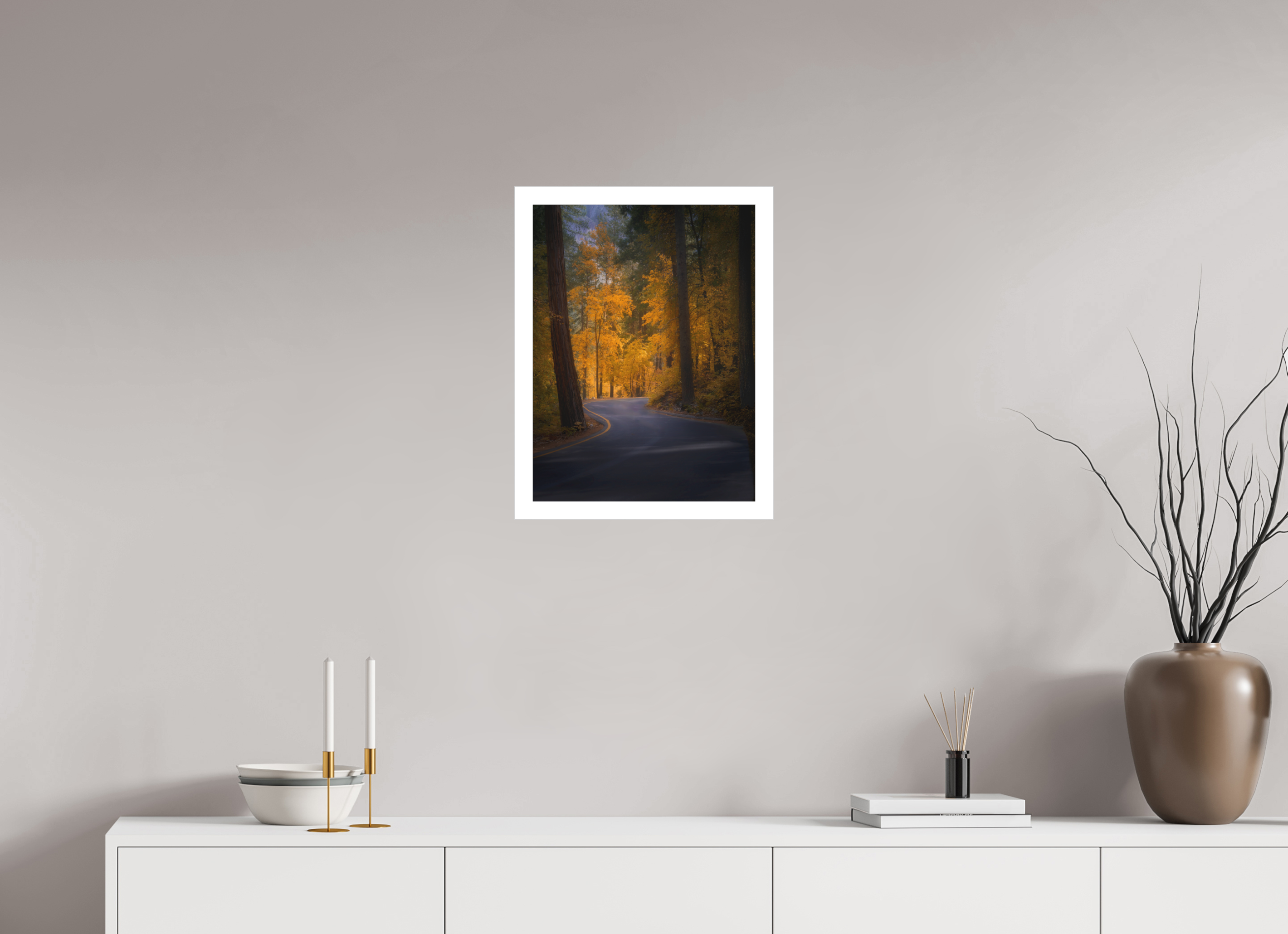15 x 20″, Fine Art Bonded Acrylic Leaving Pohono