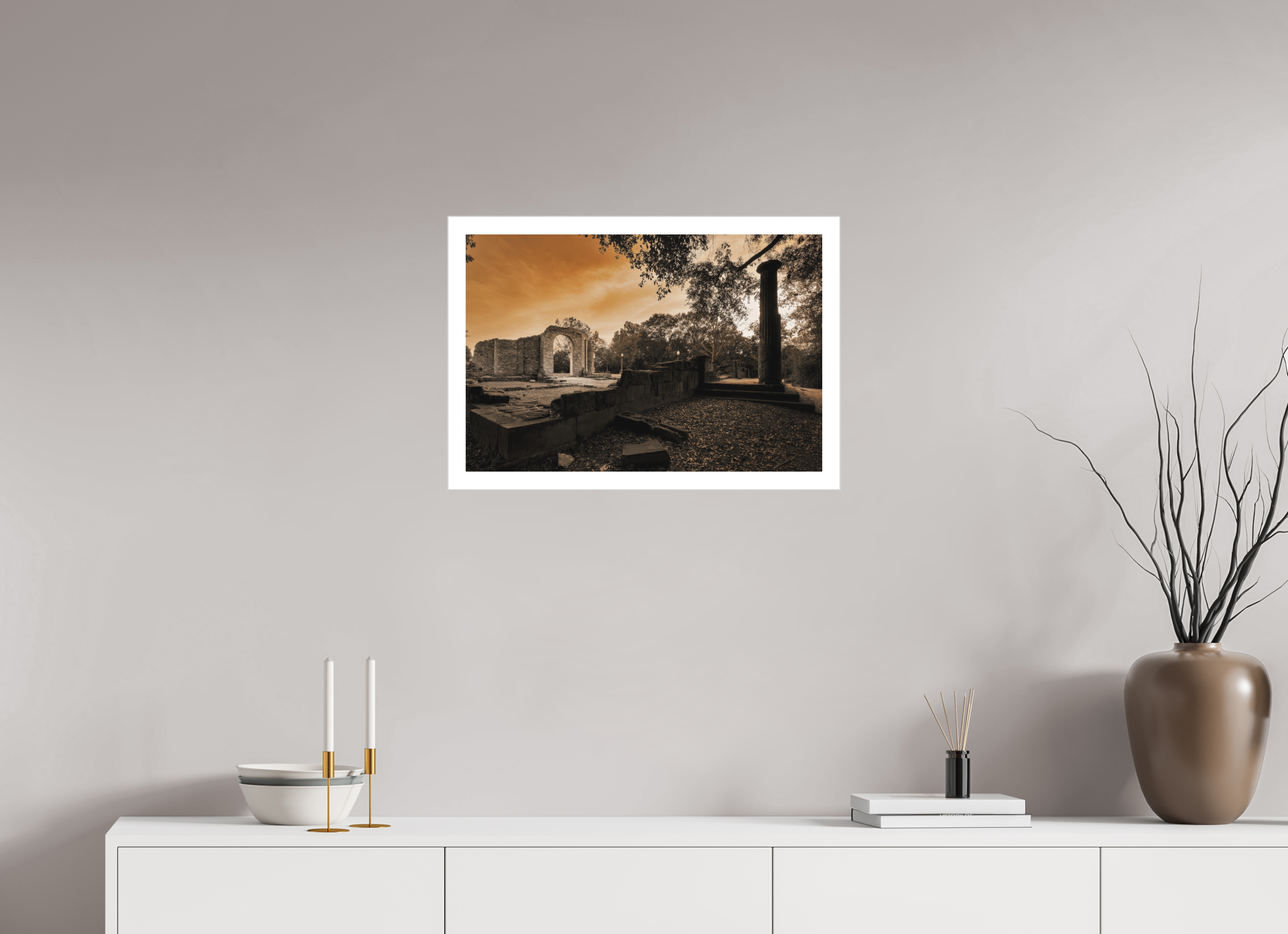 24 x 16″, Fine Art Bonded Acrylic Ruins