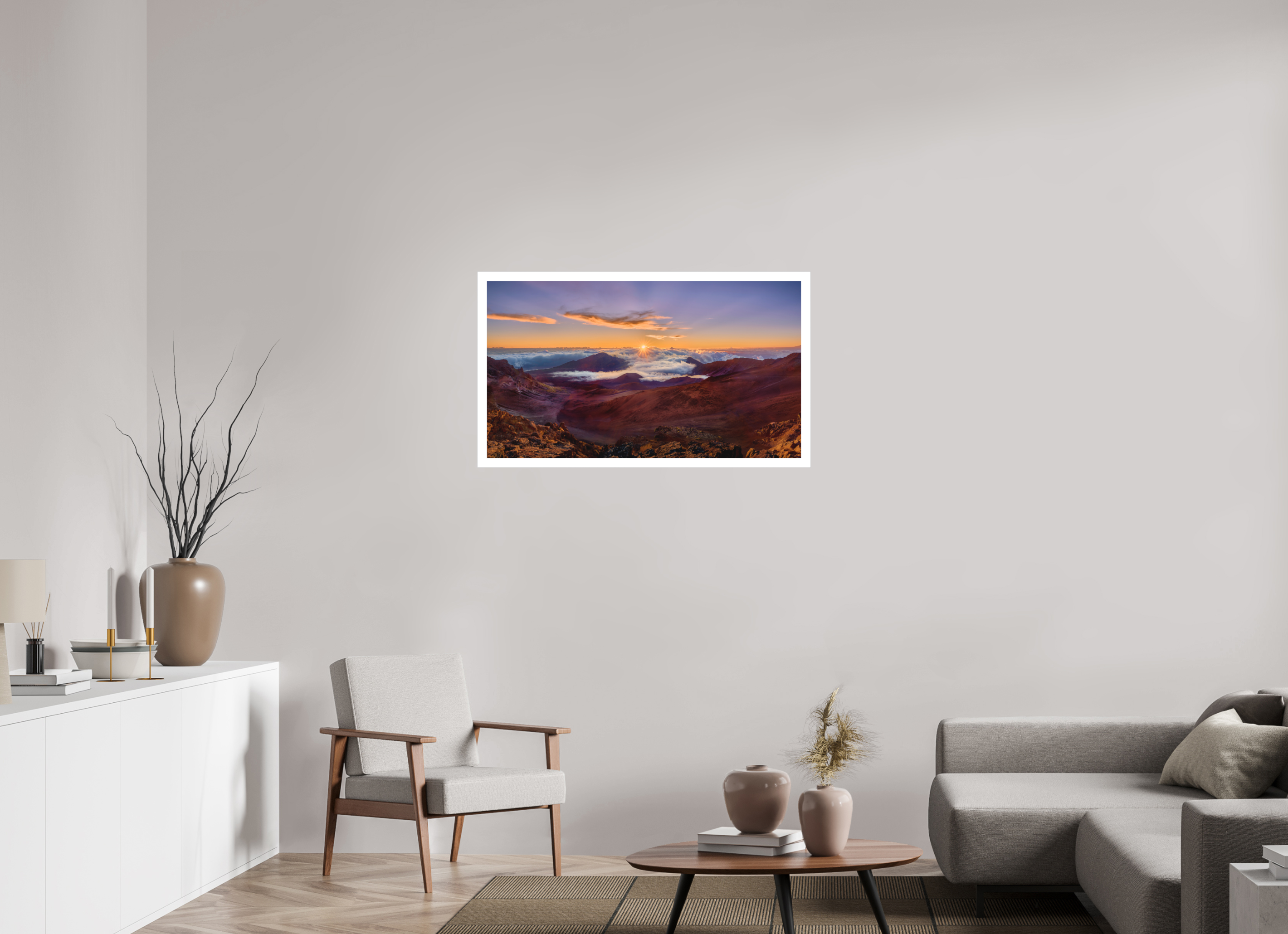 40 x 22.5″, Fine Art Bonded Acrylic Haleakala Daybreak