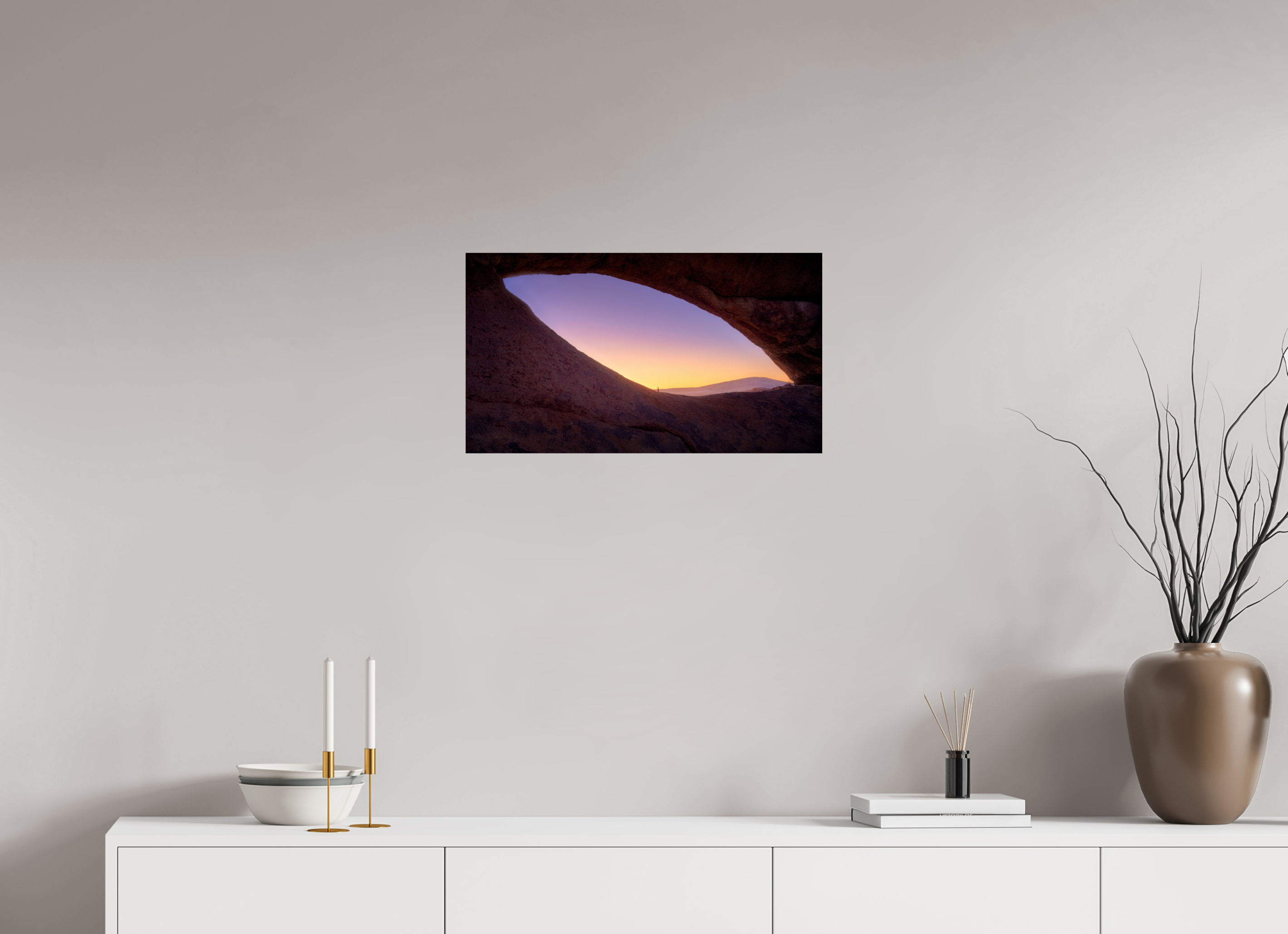 24 x 13.5″, Giclée Alu-Dibond Spitzkoppe — The Eye, Namibia