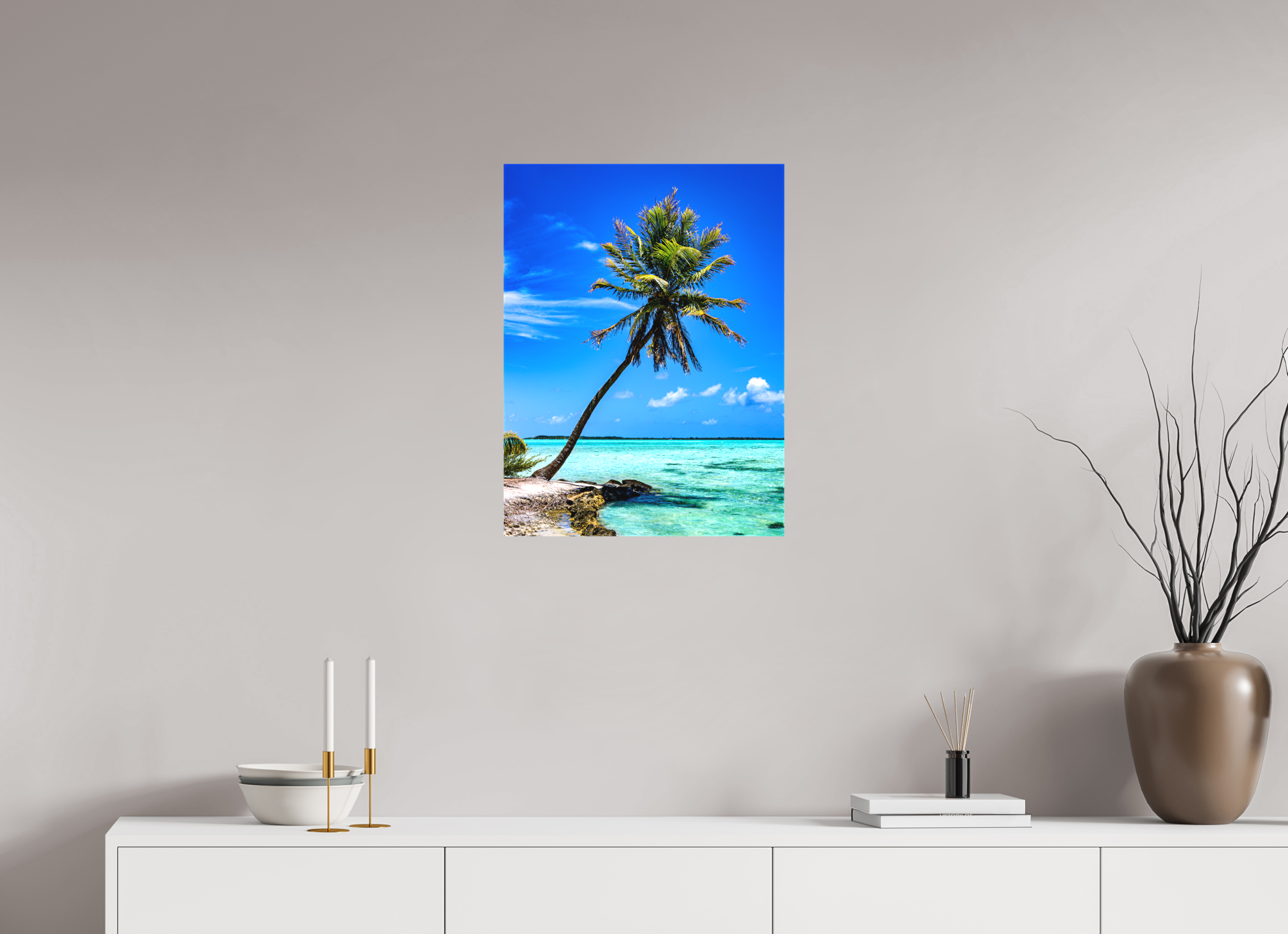 18 x 24″, Fine Art Textile Ikon: The Polynesian Dream
