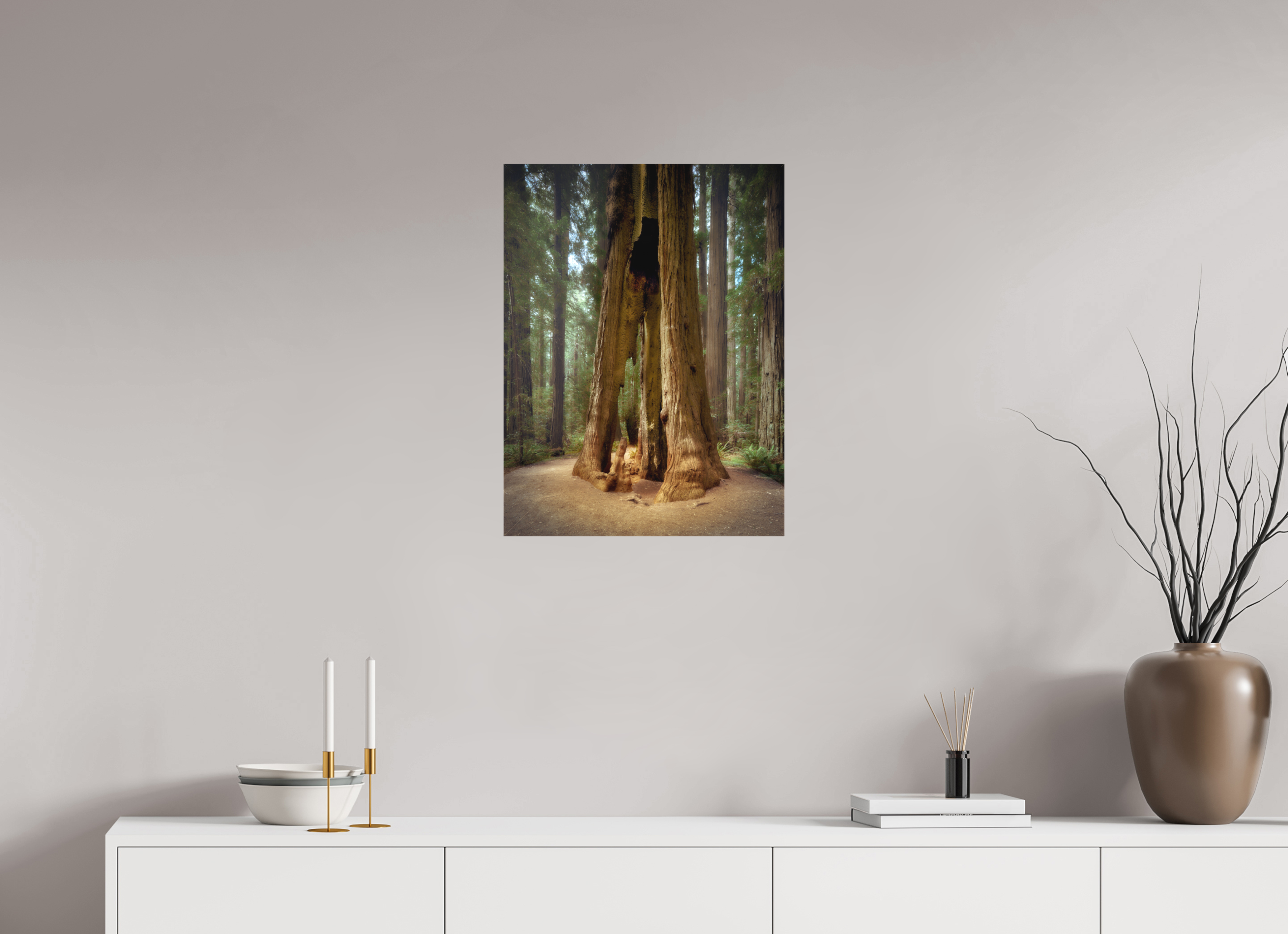 18 x 24″, Fine Art Textile Inextinguibilis: Founders Grove