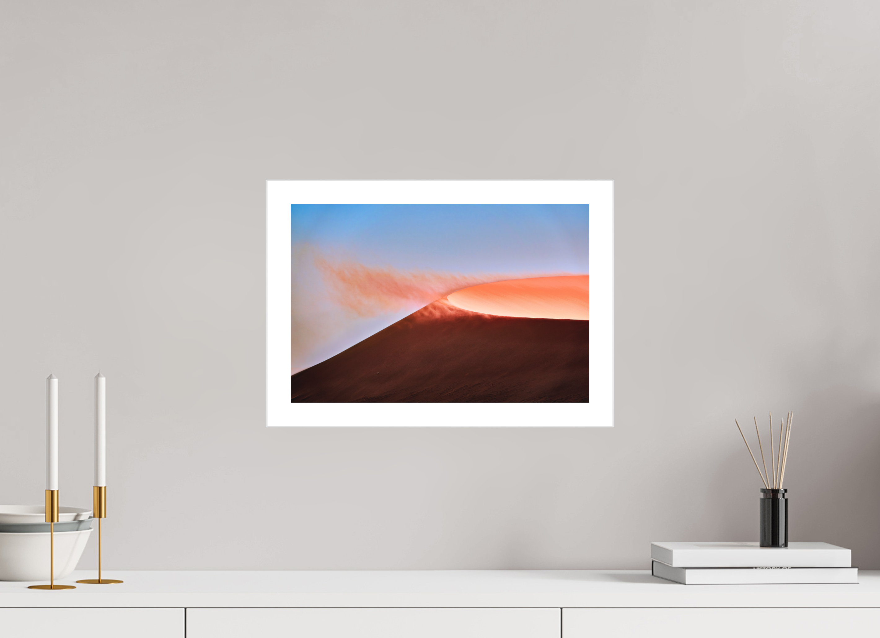15 x 10″, Fine Art Bonded Acrylic Deadvlei San Dune Crater Rim