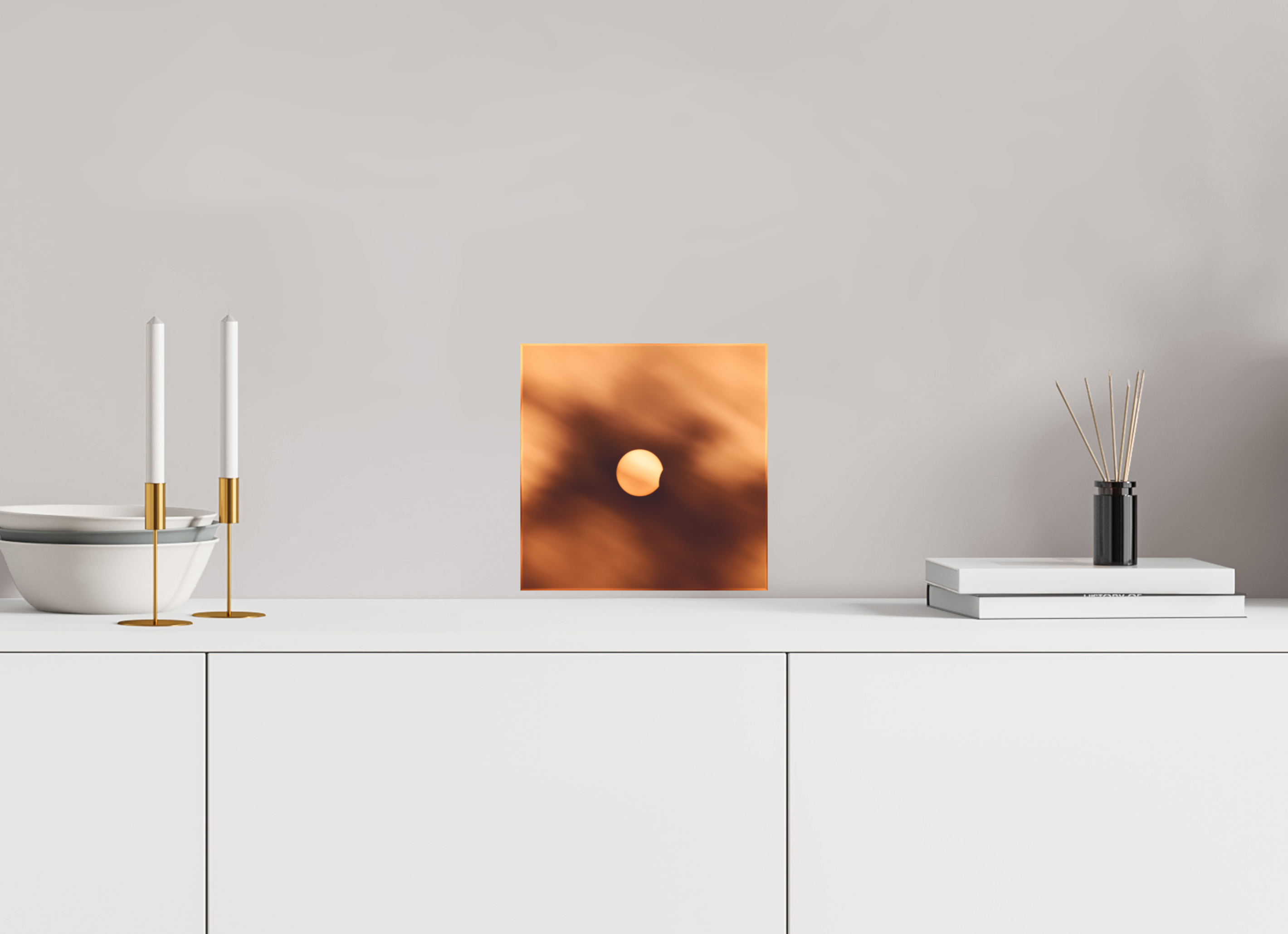 8 x 8″, Acrylic Block Gift Set 2024 Eclipse First Kiss