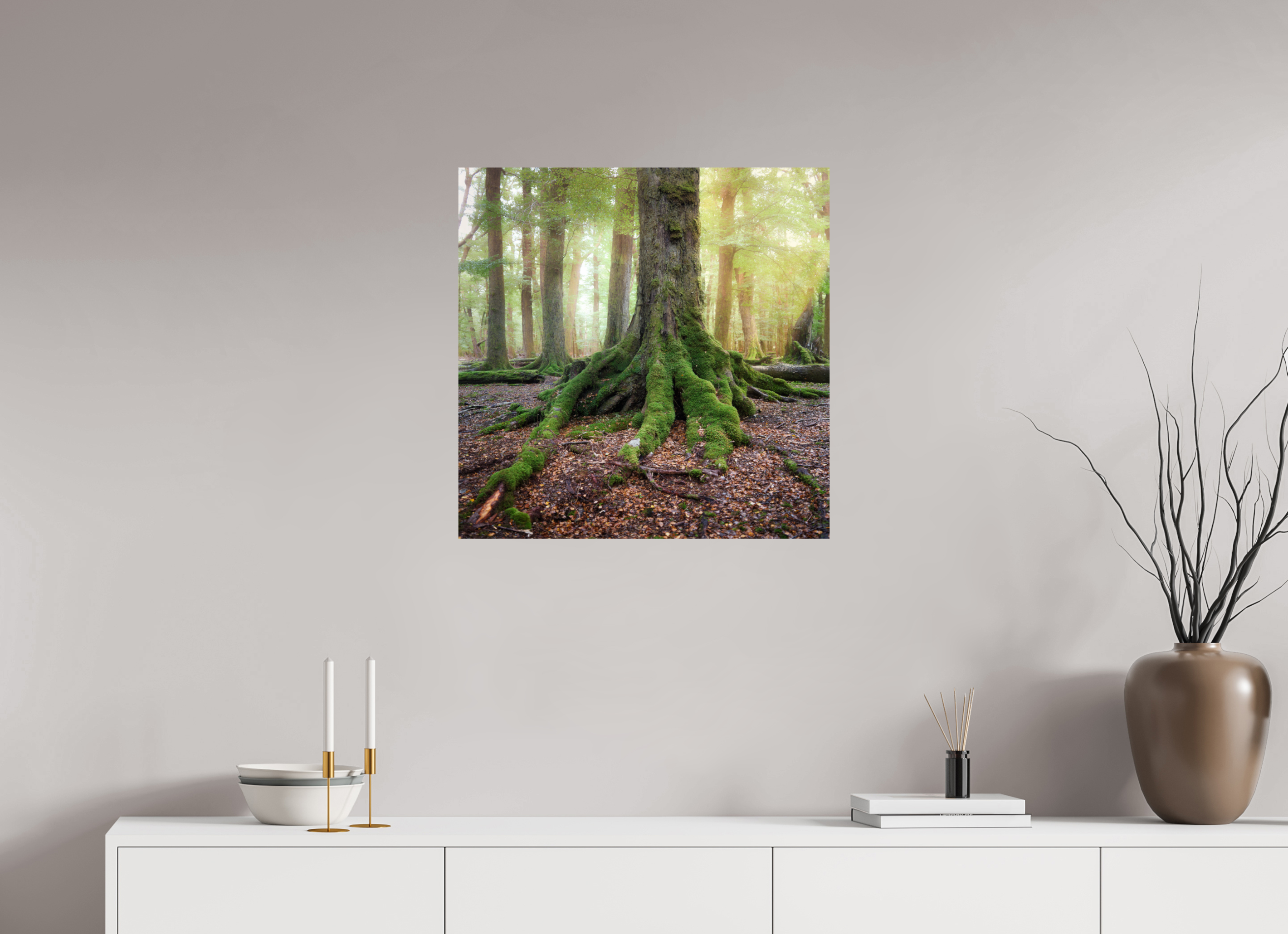25 x 25″, Giclée Alu-Dibond The Hobbit's Foot