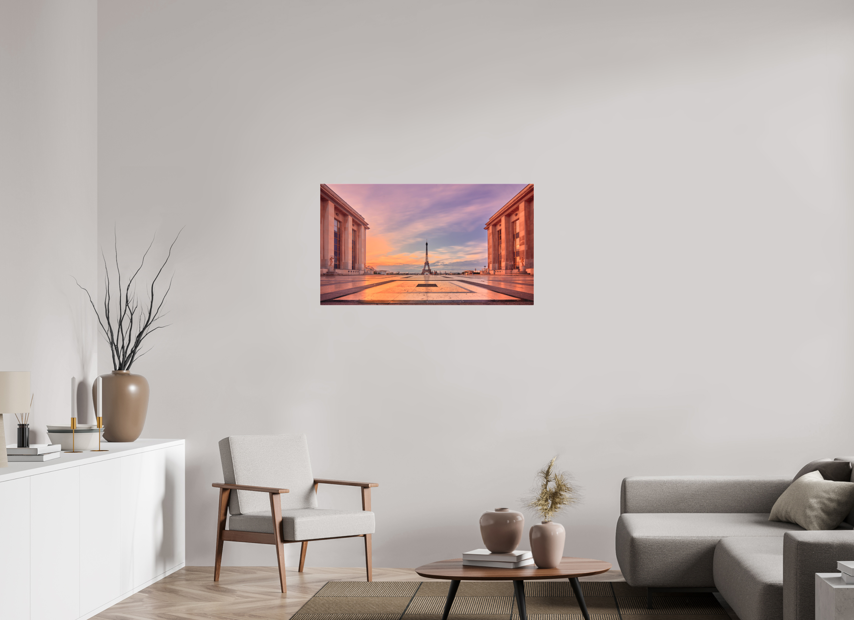 40 x 22.5″, Fine Art Textile Trocadéro