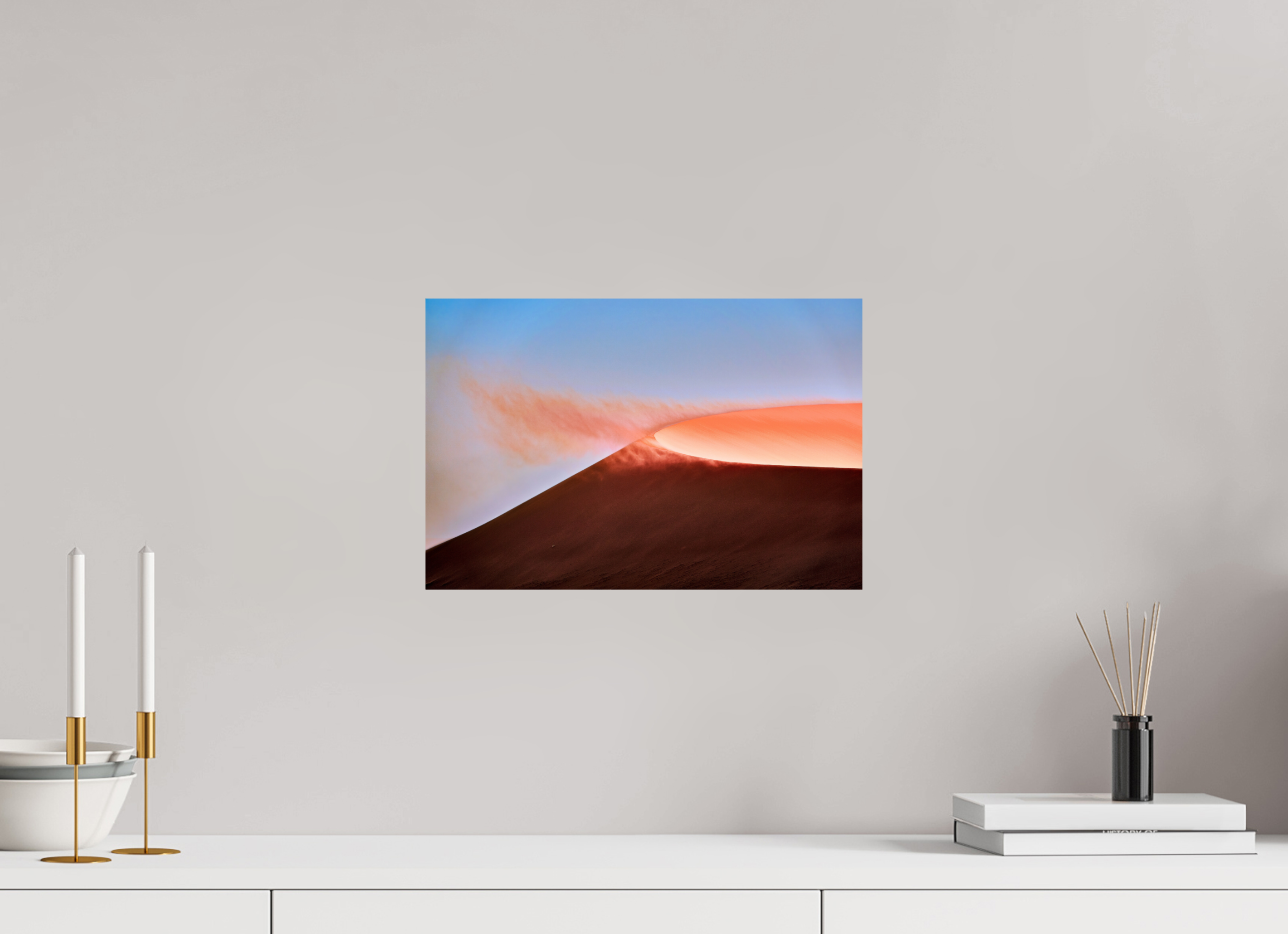 15 x 10″, Giclée Alu-Dibond Deadvlei San Dune Crater Rim