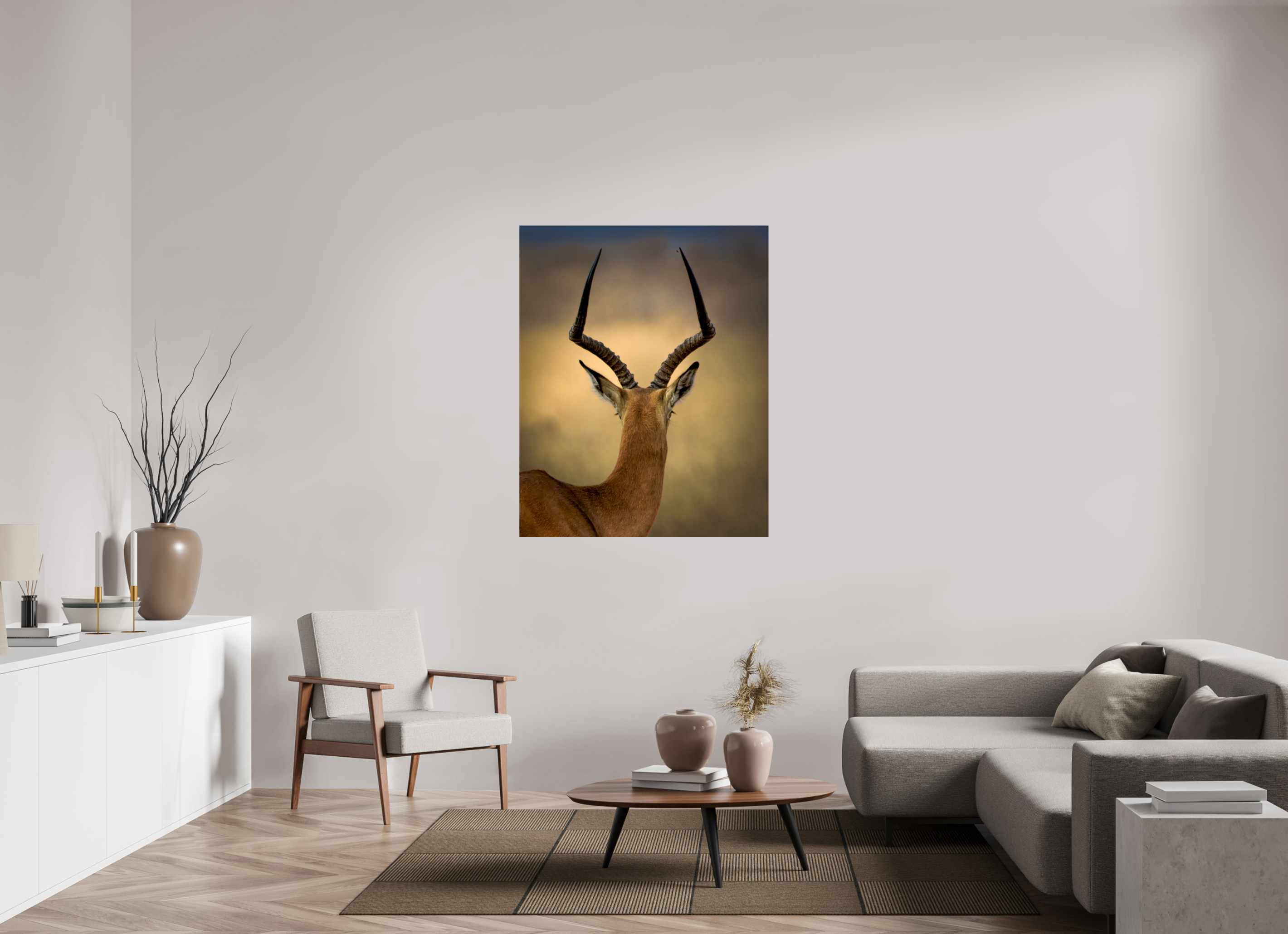 40 x 50″, Giclée Alu-Dibond Impala DK