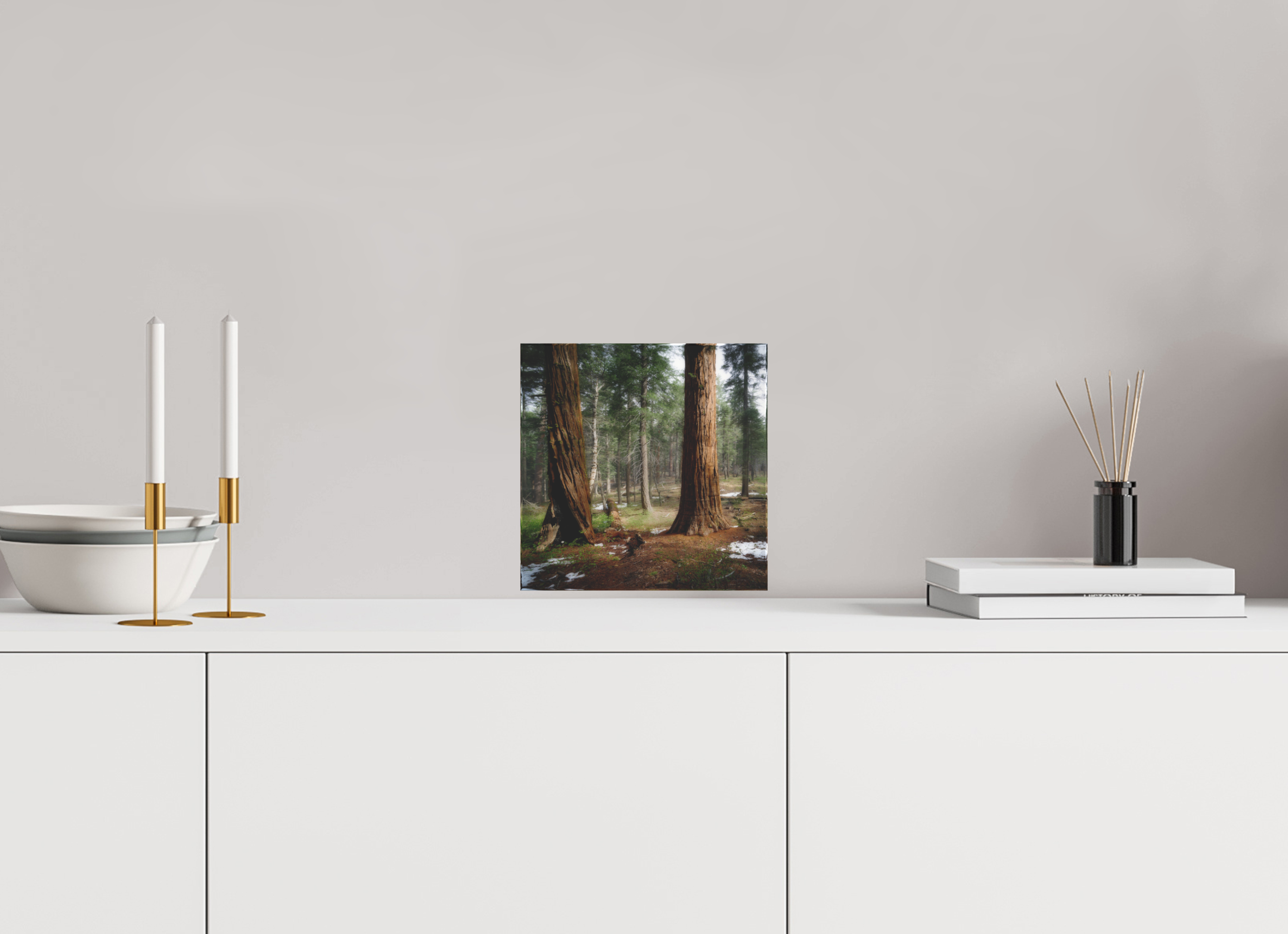 8 x 8″, Acrylic Block Gift Set Northern Sentinels II: The Placer County Sequoias