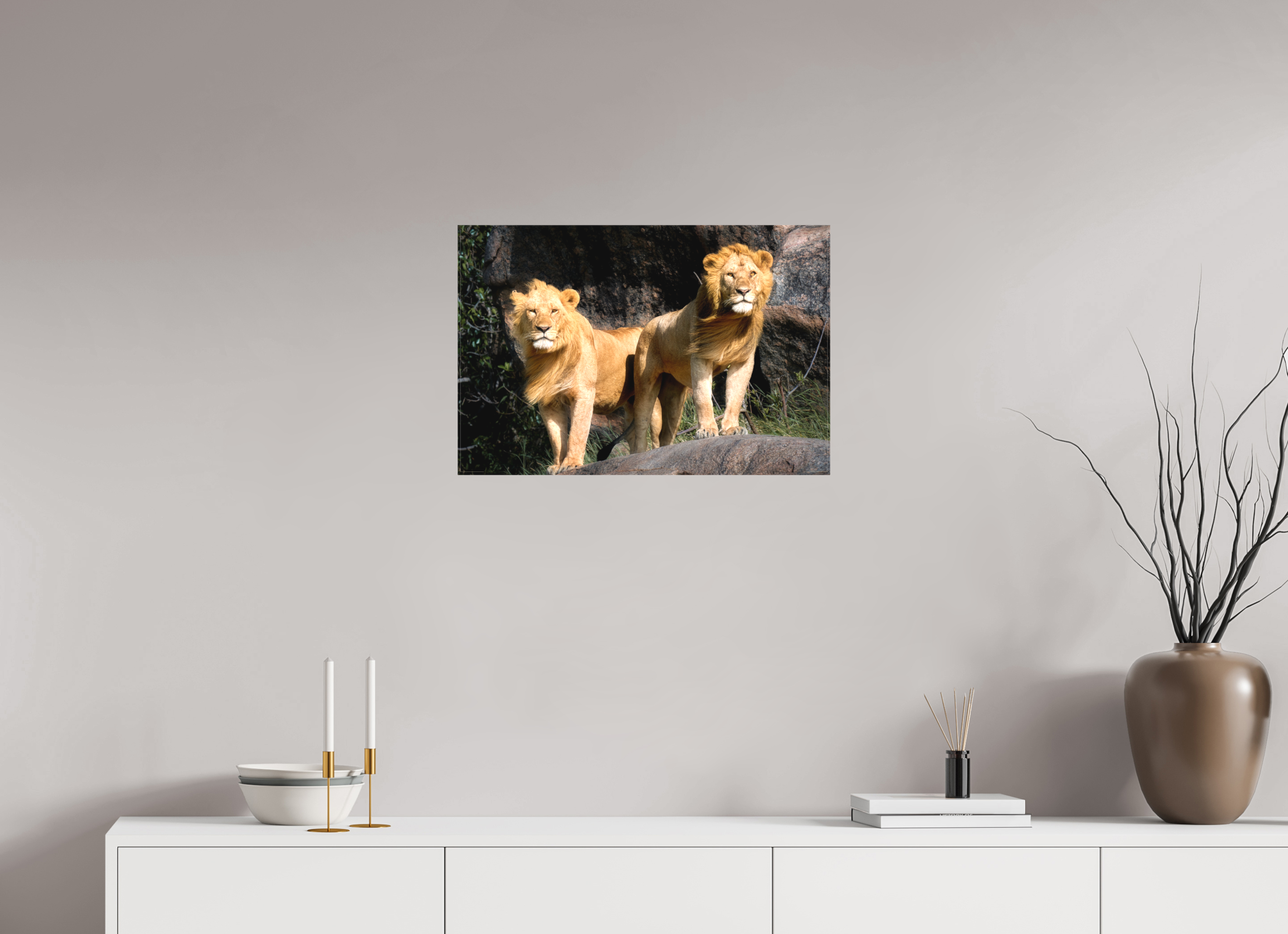 24 x 16″, Fine Art Textile Two Fabios