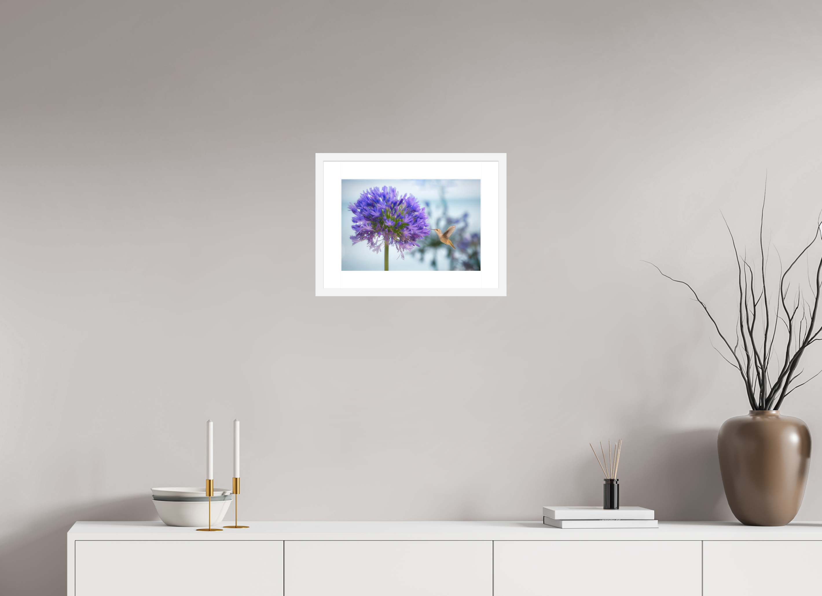 15 x 10″, Passe-Partout White Frame Trice