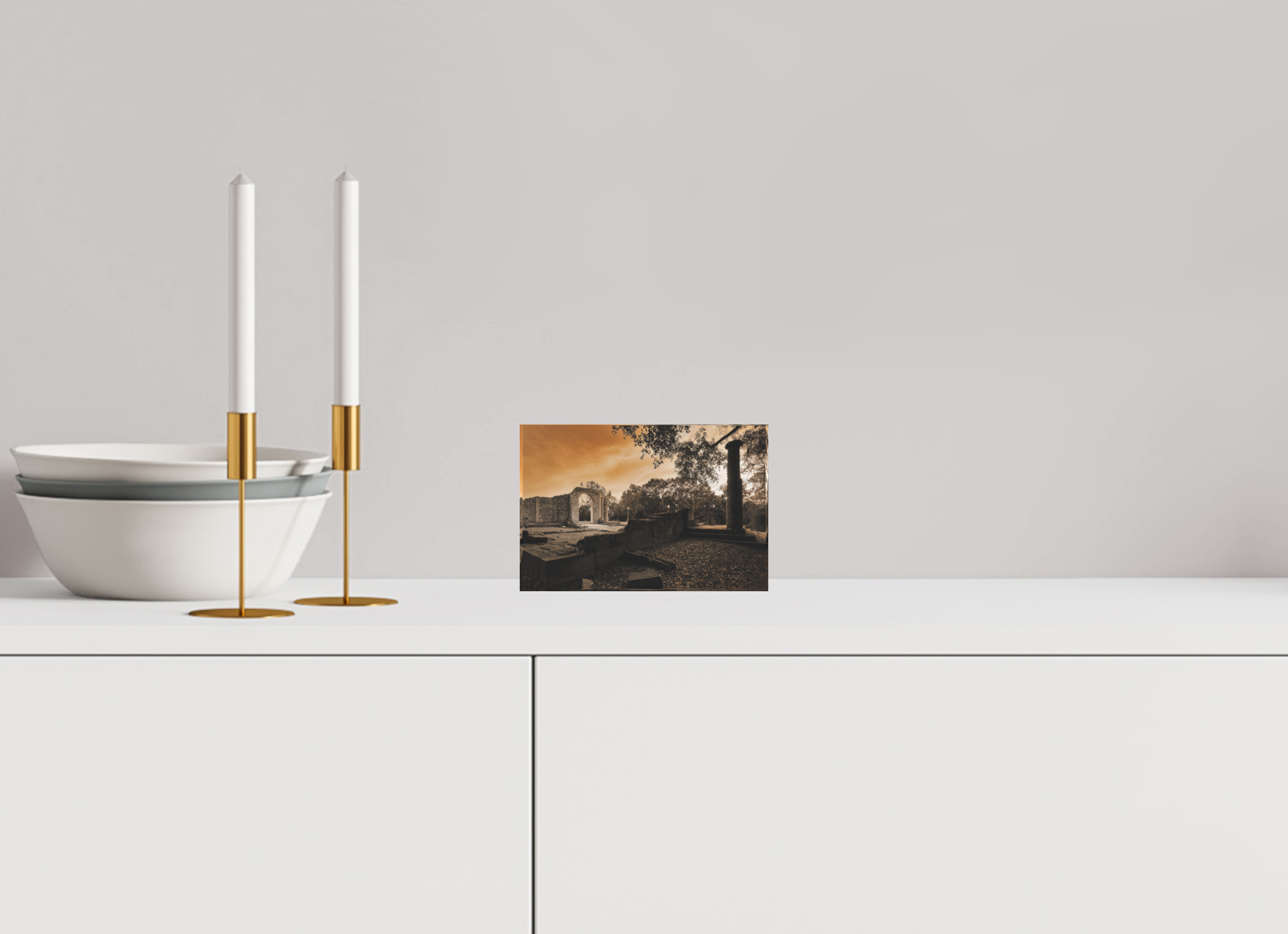 6 x 4″, Acrylic Block Gift Set Ruins