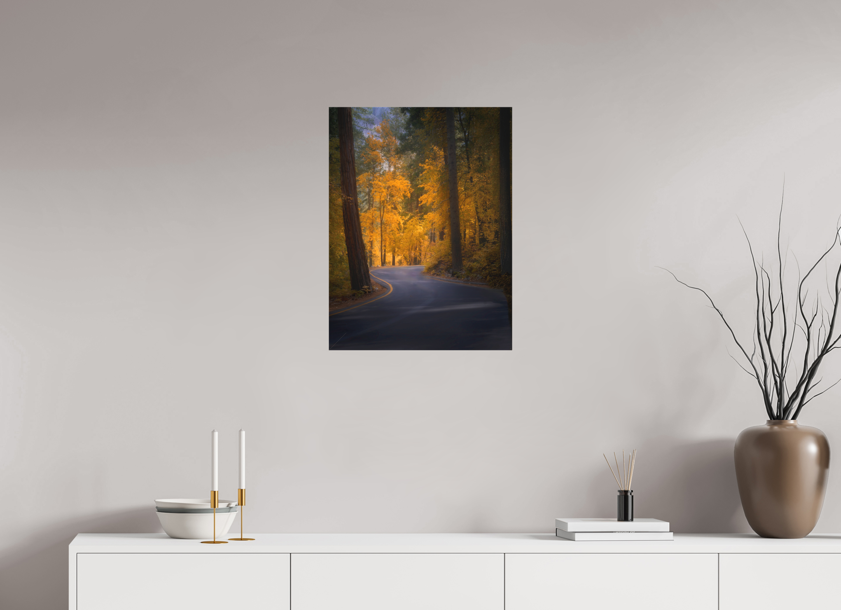 18 x 24″, Fine Art Textile Leaving Pohono