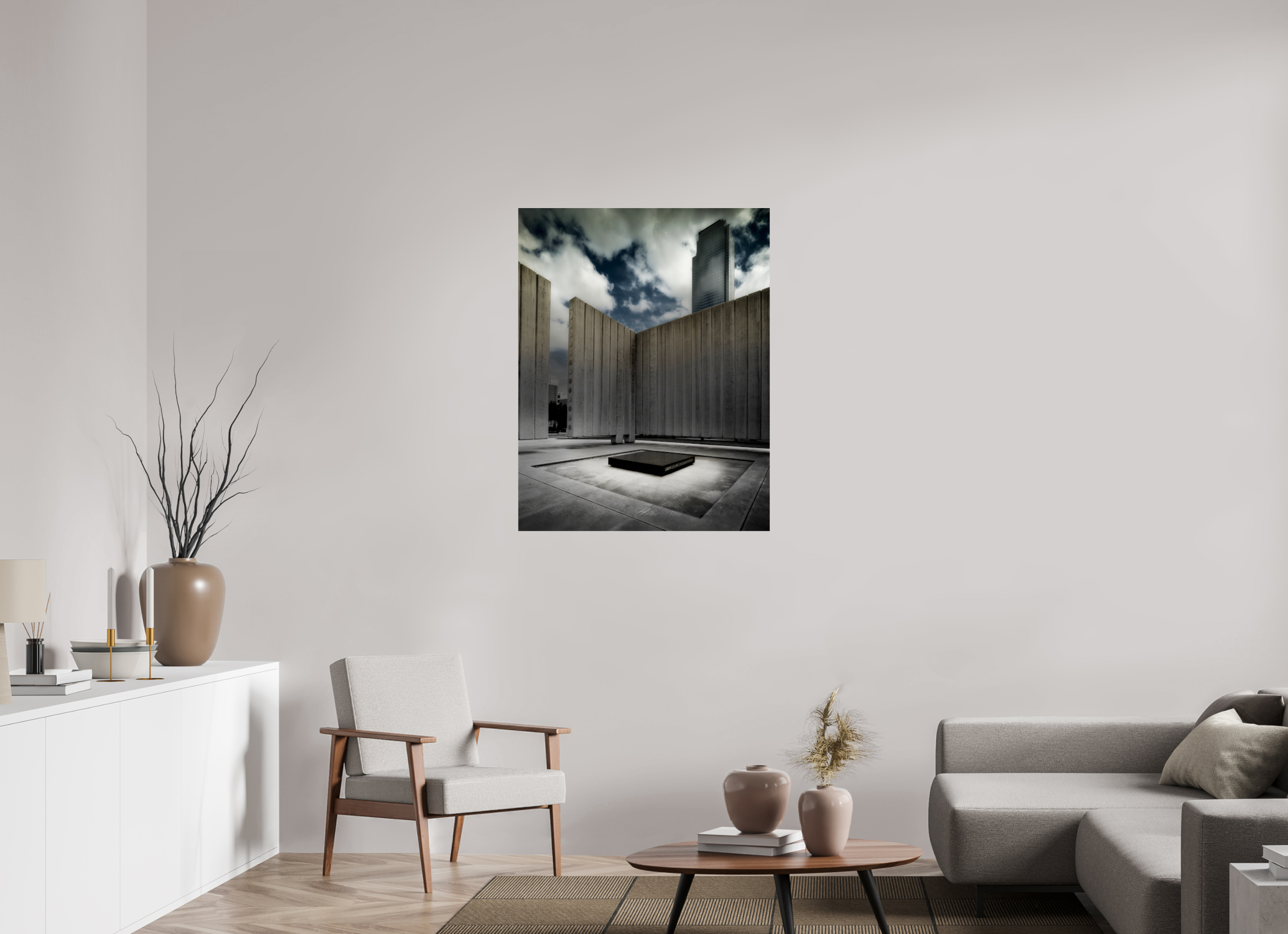 32 x 41.1″, Giclée Alu-Dibond 11.22.1963 — The JFK Memorial, Dallas