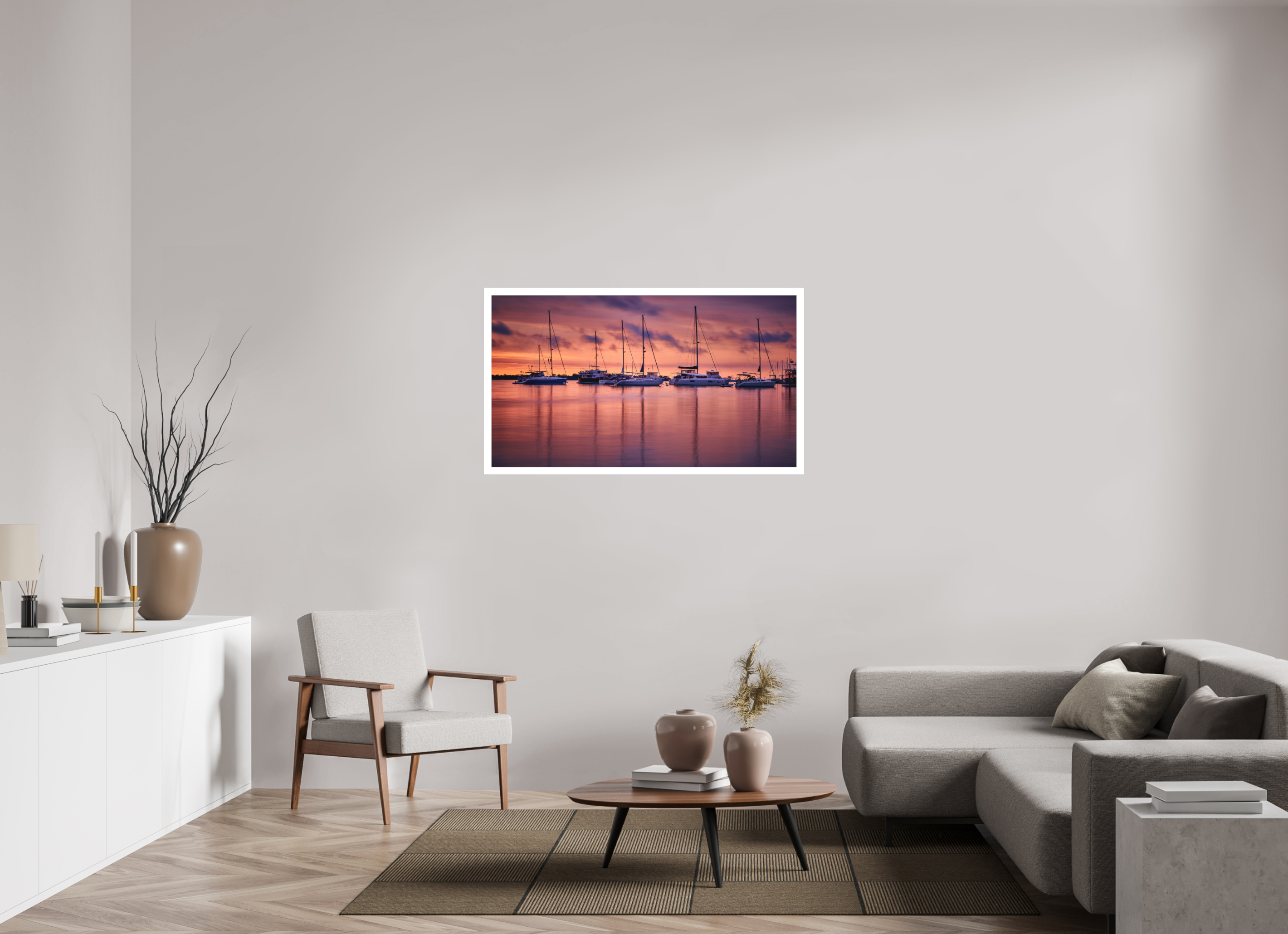 49 x 27.6″, Fine Art Bonded Acrylic Portum Tutum: The Annapolis Harbor at Dawn