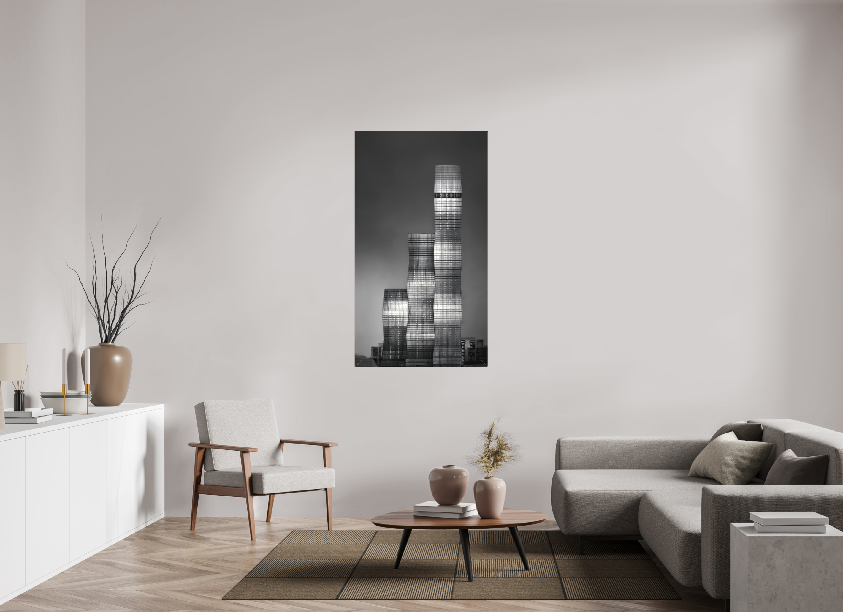 32 x 56.9″, Fine Art Textile Wanda Vision: A Portrait
