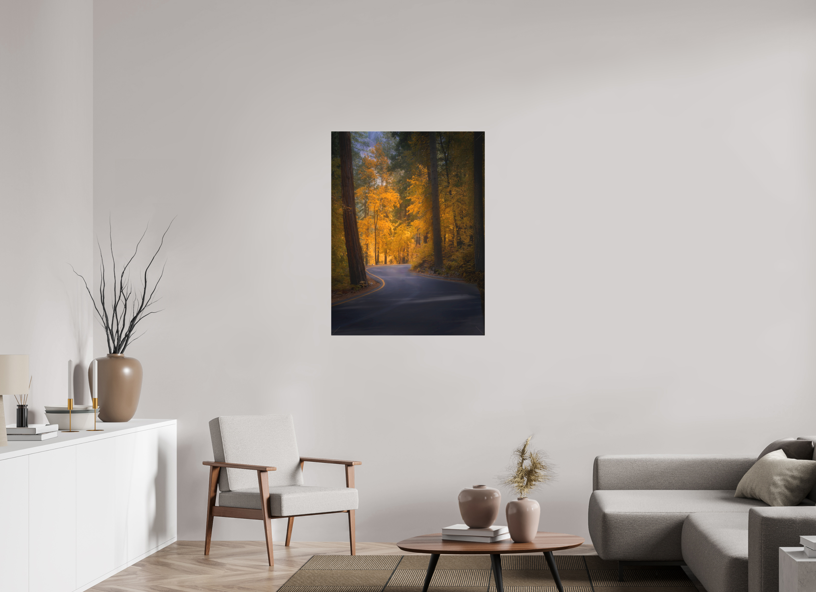 30 x 40″, Fine Art Textile Leaving Pohono
