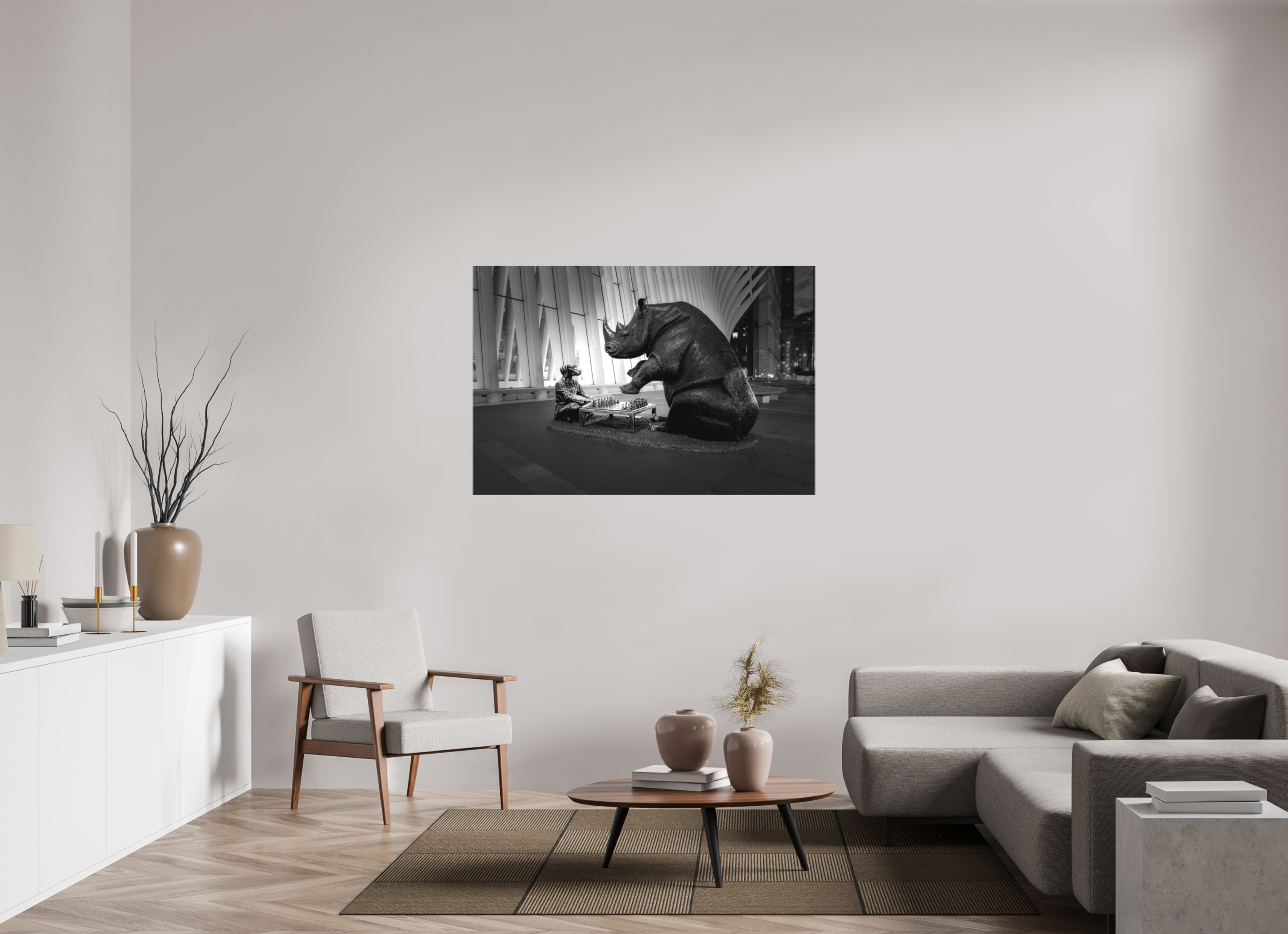 54 x 36″, Fine Art Textile Whimsy