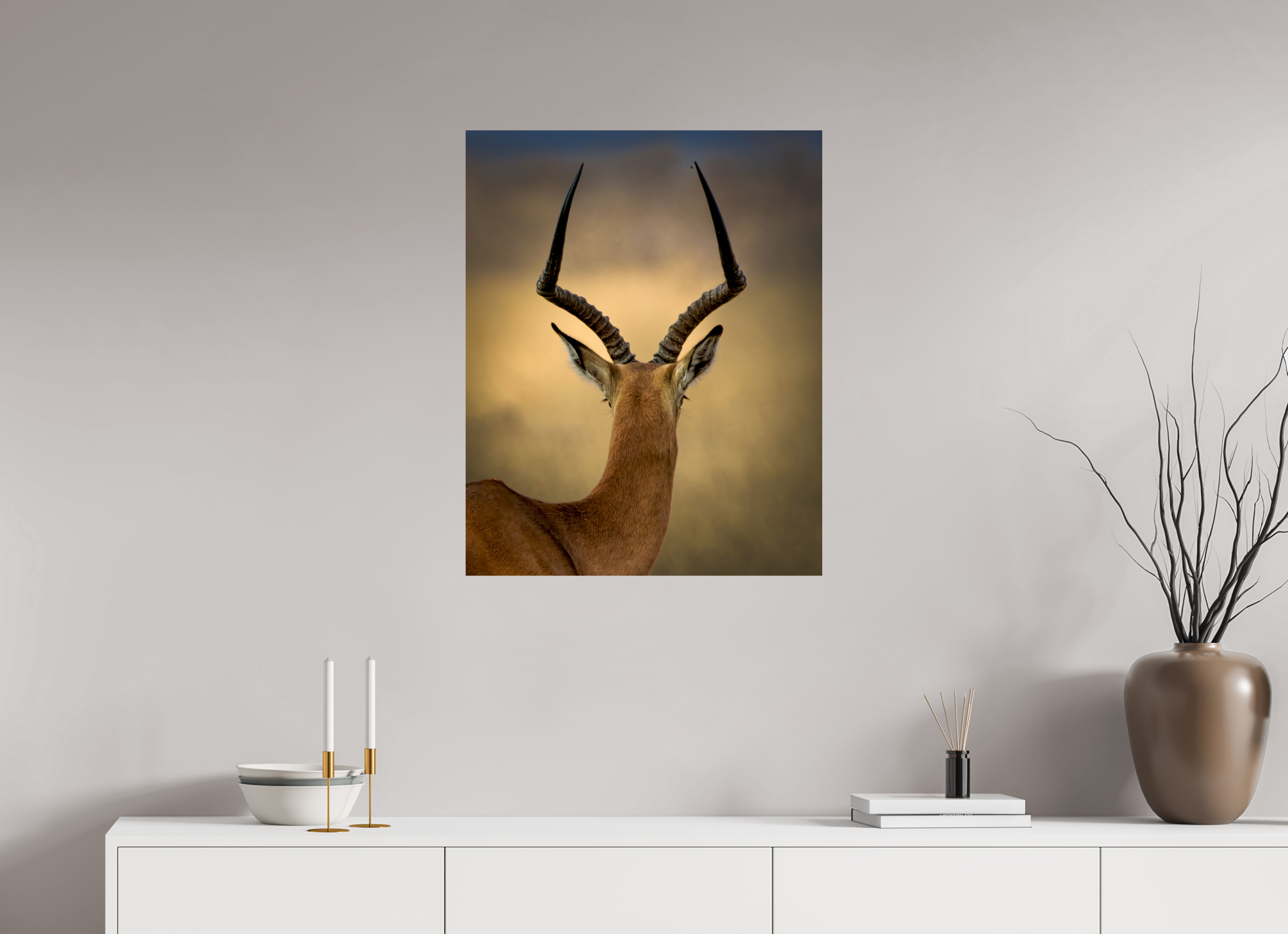 24 x 30″, Giclée Alu-Dibond Impala DK