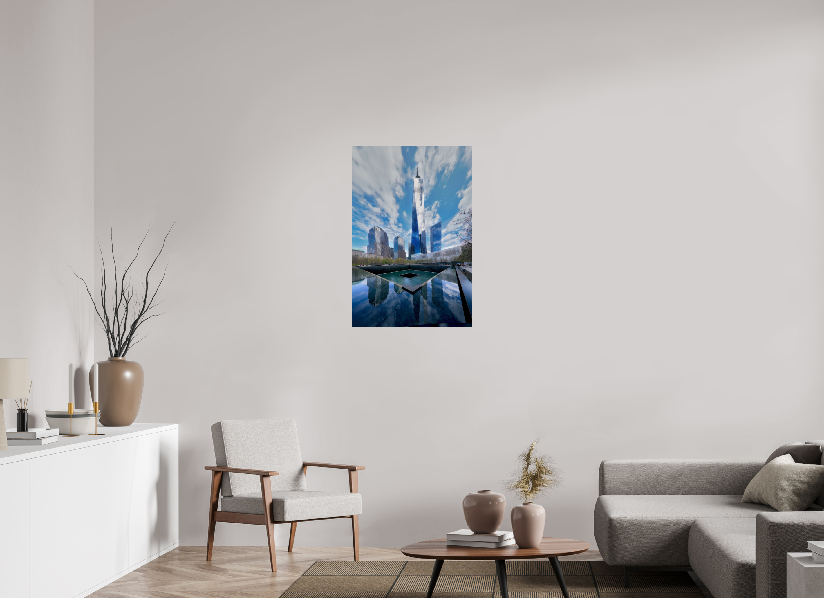 24 x 36″, Giclée Alu-Dibond 9/11 Memorial Plaza