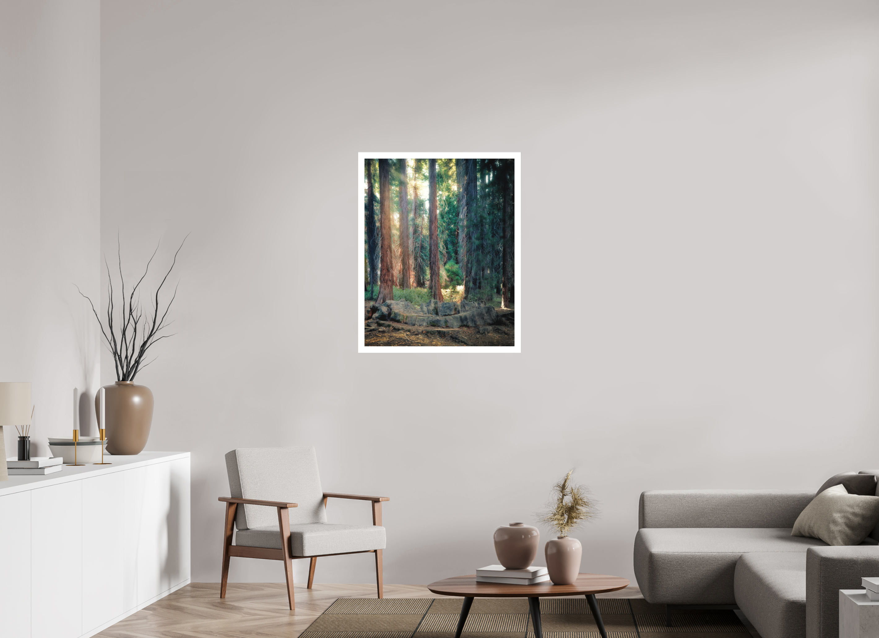 28 x 35″, Fine Art Bonded Acrylic Never Again: The Centennial Stump