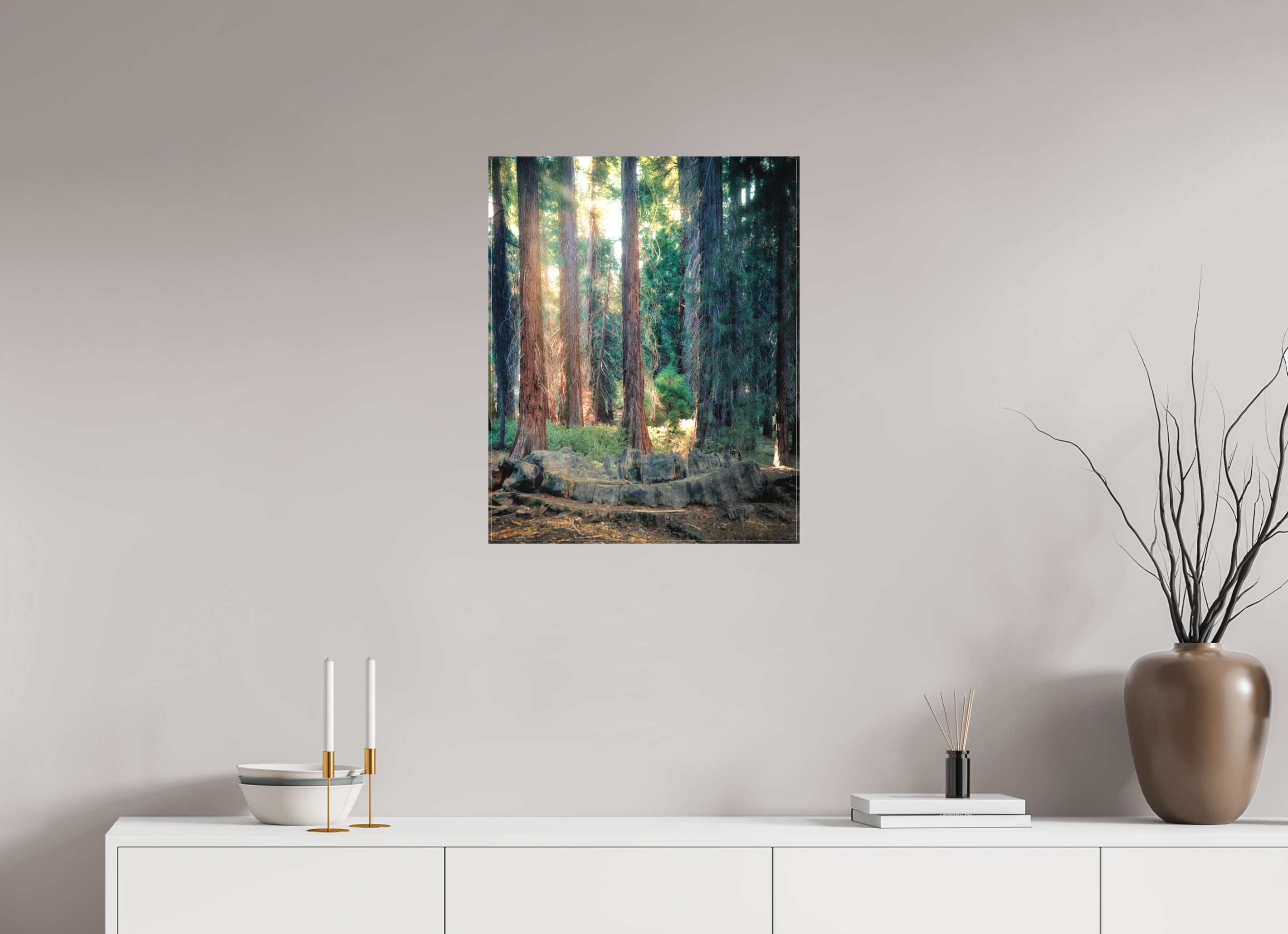 20 x 25″, Fine Art Textile Never Again: The Centennial Stump