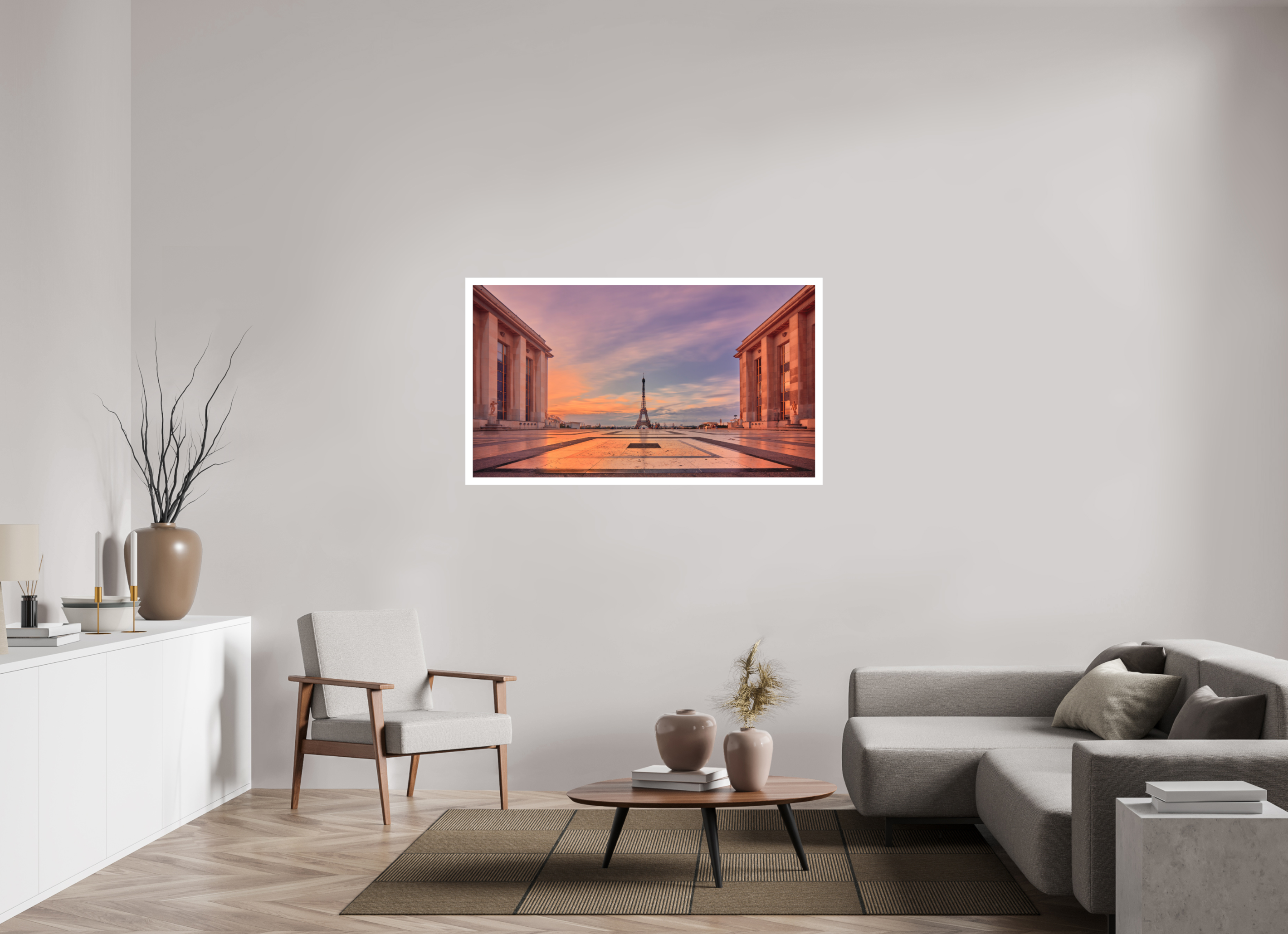 55 x 30.9″, Fine Art Bonded Acrylic Trocadéro